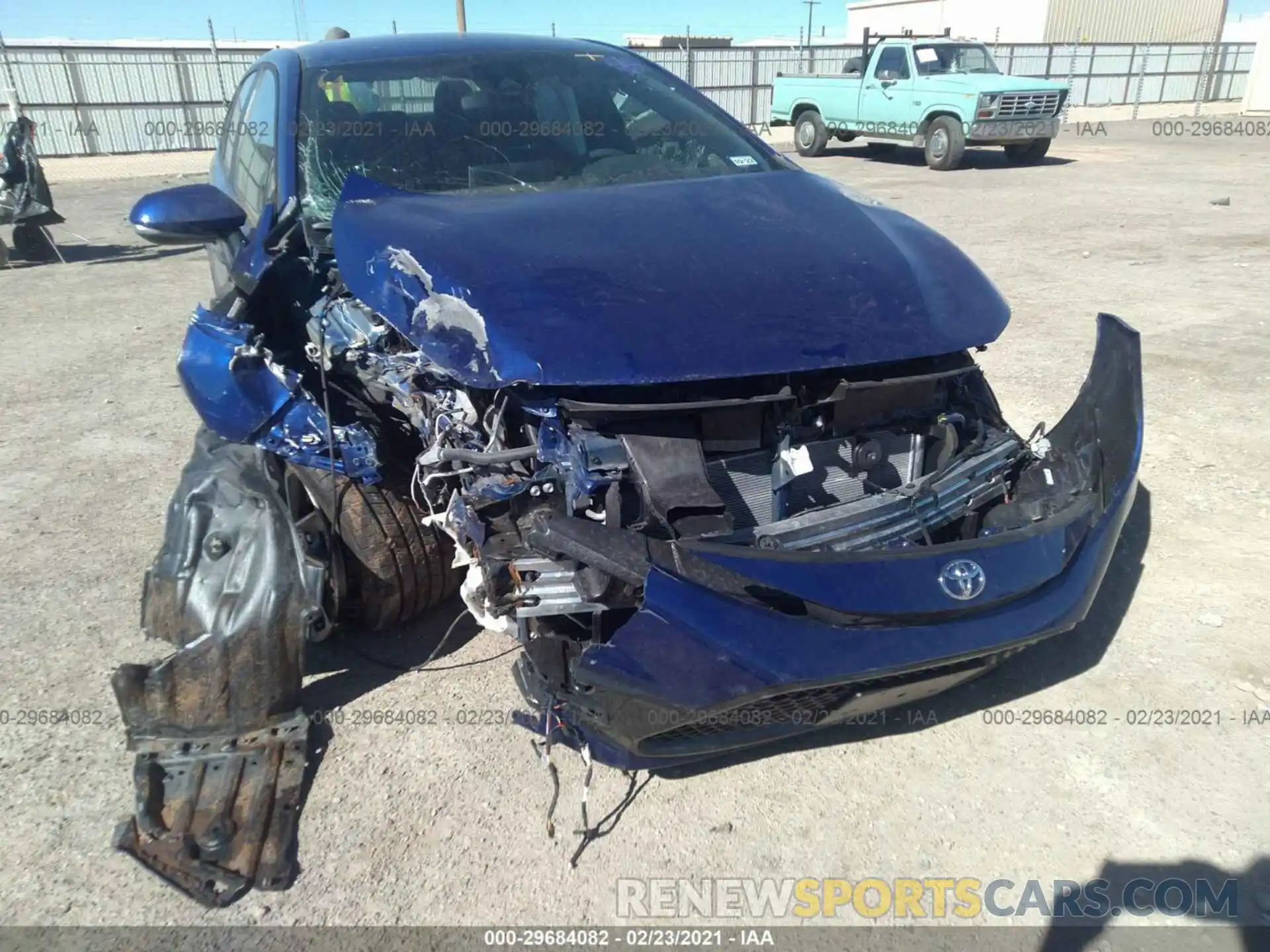 6 Photograph of a damaged car 5YFS4MCE0MP067267 TOYOTA COROLLA 2021