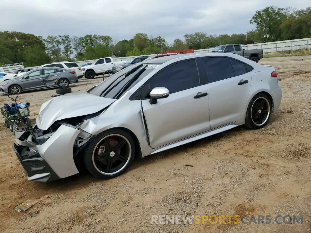 1 Photograph of a damaged car 5YFS4MCE0MP068757 TOYOTA COROLLA 2021
