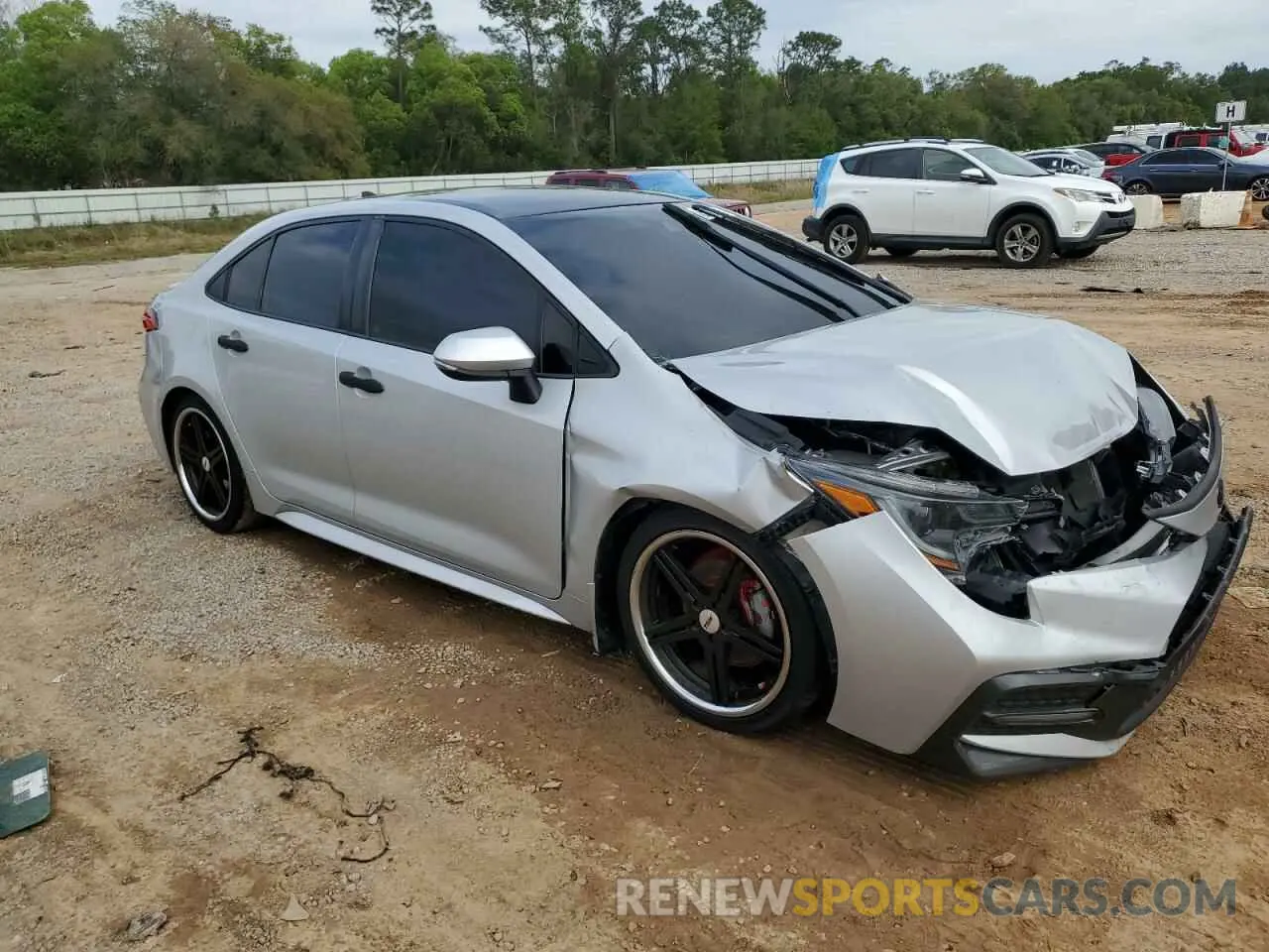 4 Photograph of a damaged car 5YFS4MCE0MP068757 TOYOTA COROLLA 2021