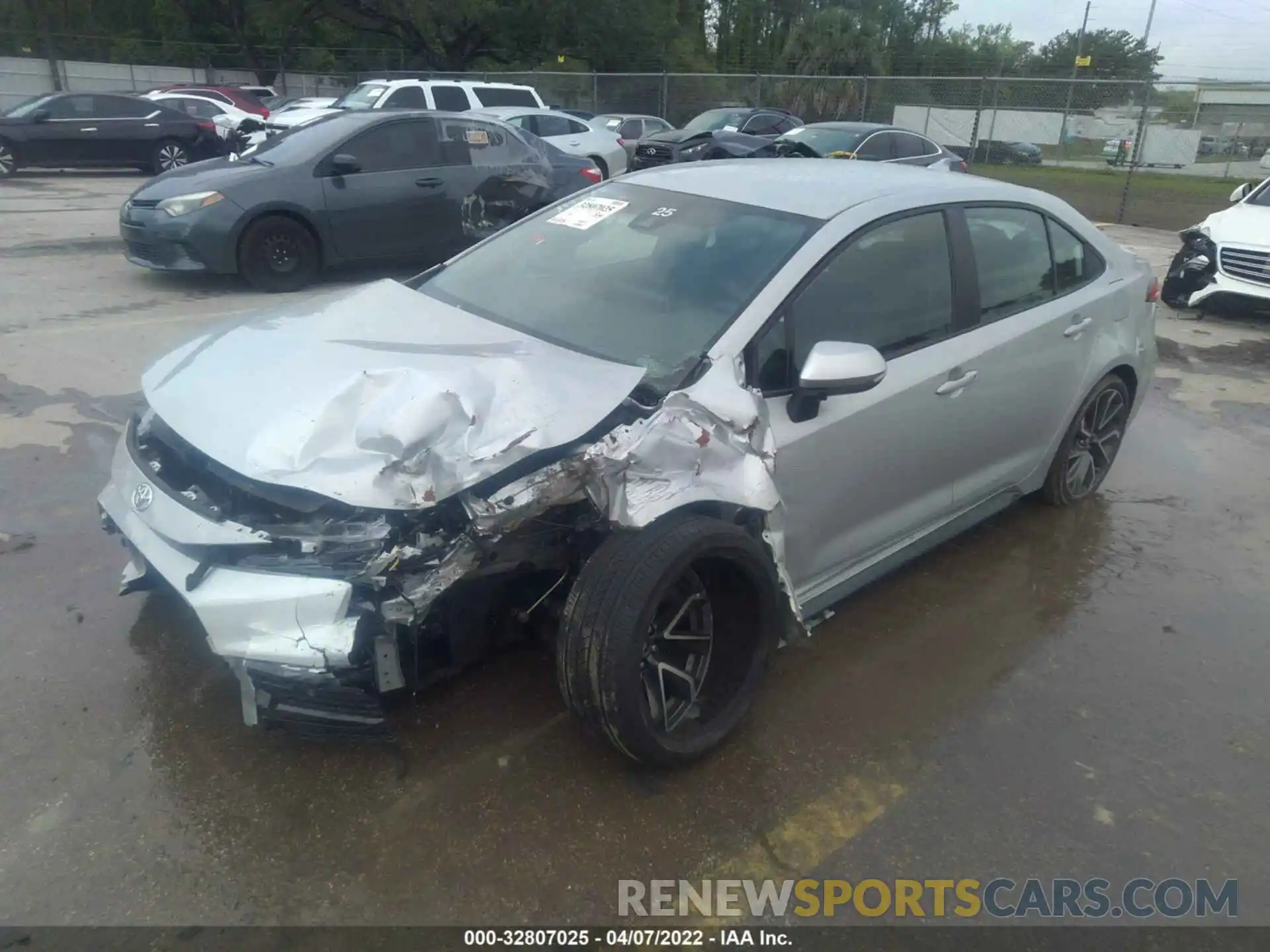 2 Photograph of a damaged car 5YFS4MCE0MP071934 TOYOTA COROLLA 2021