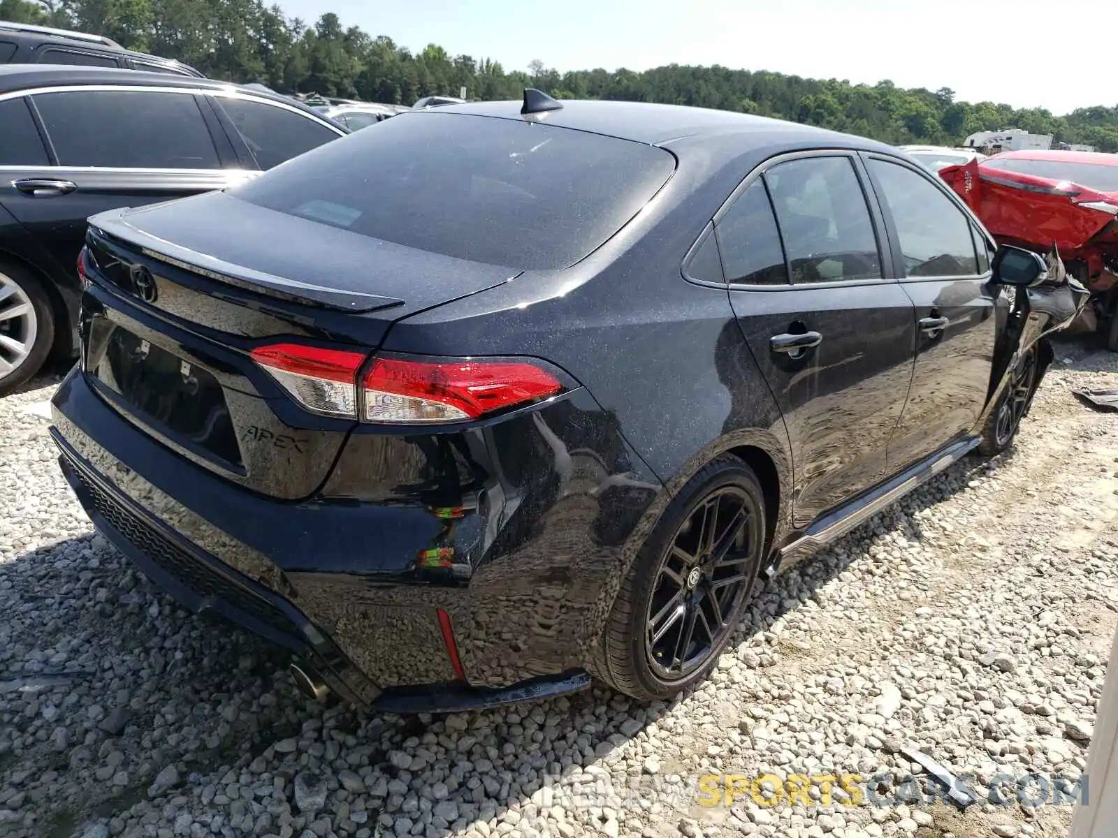 4 Photograph of a damaged car 5YFS4MCE0MP073165 TOYOTA COROLLA 2021