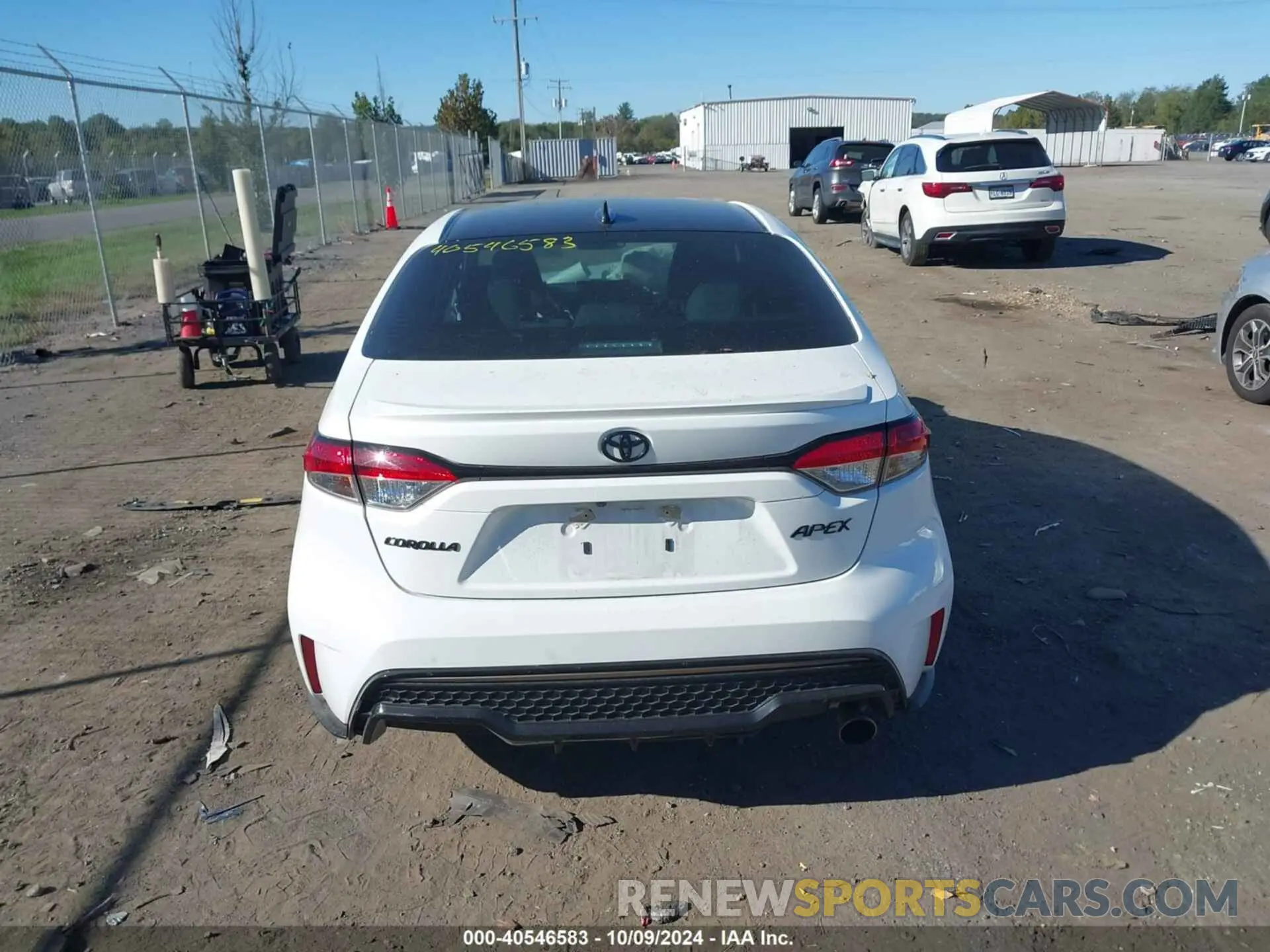 15 Photograph of a damaged car 5YFS4MCE0MP080262 TOYOTA COROLLA 2021