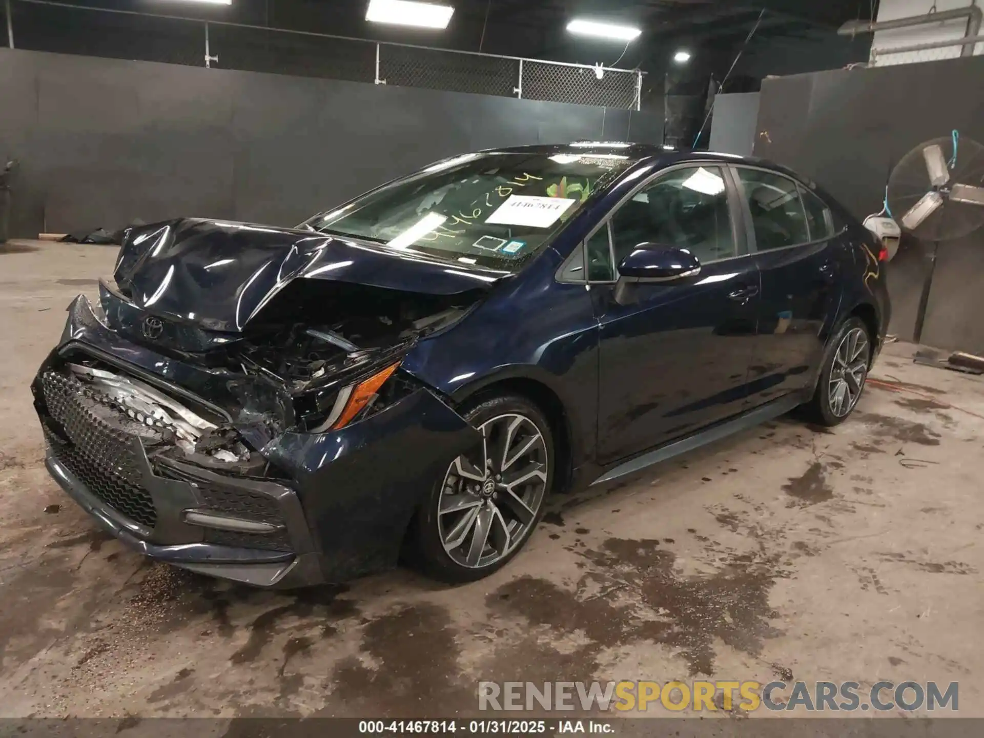 2 Photograph of a damaged car 5YFS4MCE0MP083369 TOYOTA COROLLA 2021