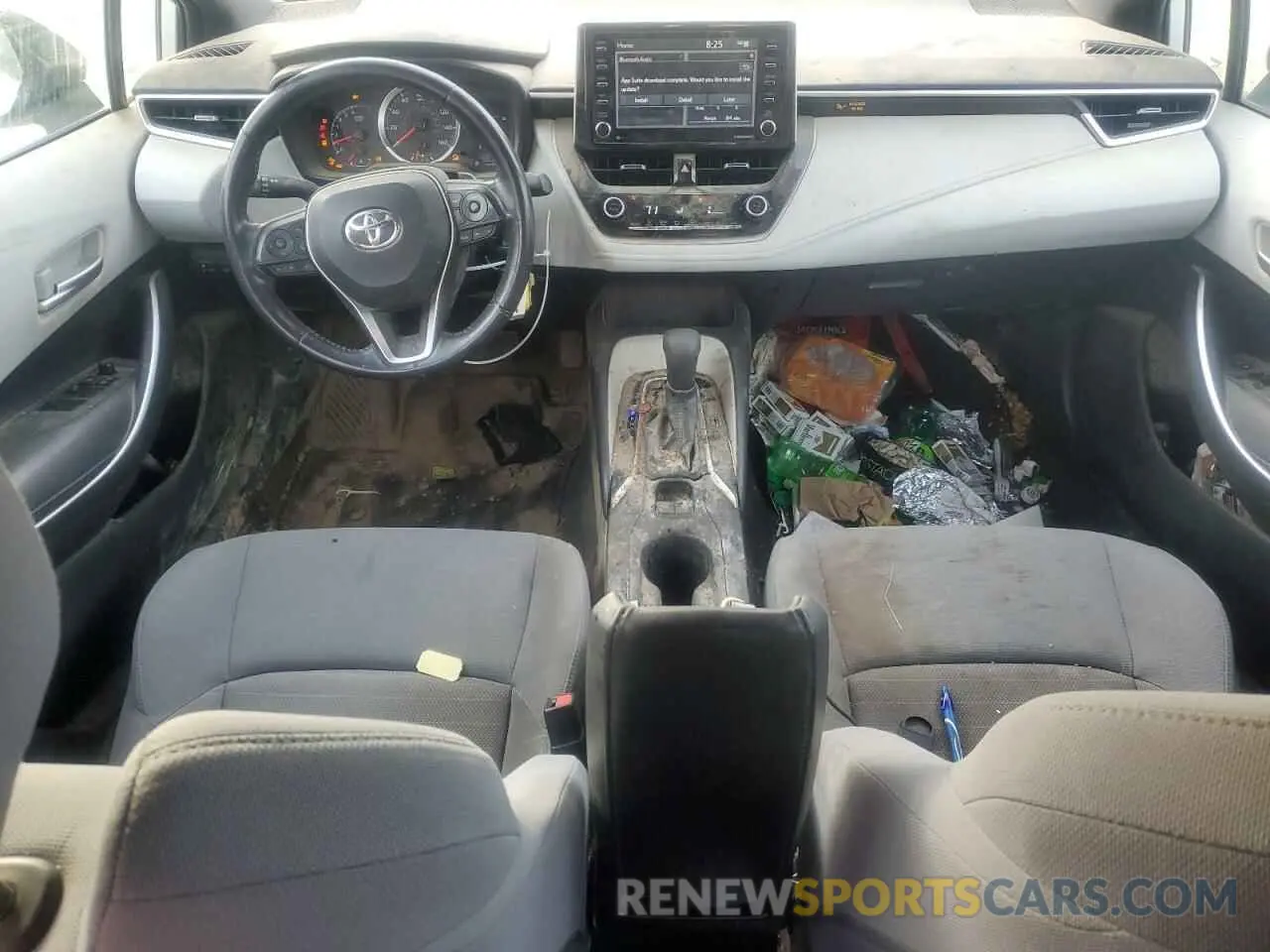 8 Photograph of a damaged car 5YFS4MCE0MP083923 TOYOTA COROLLA 2021