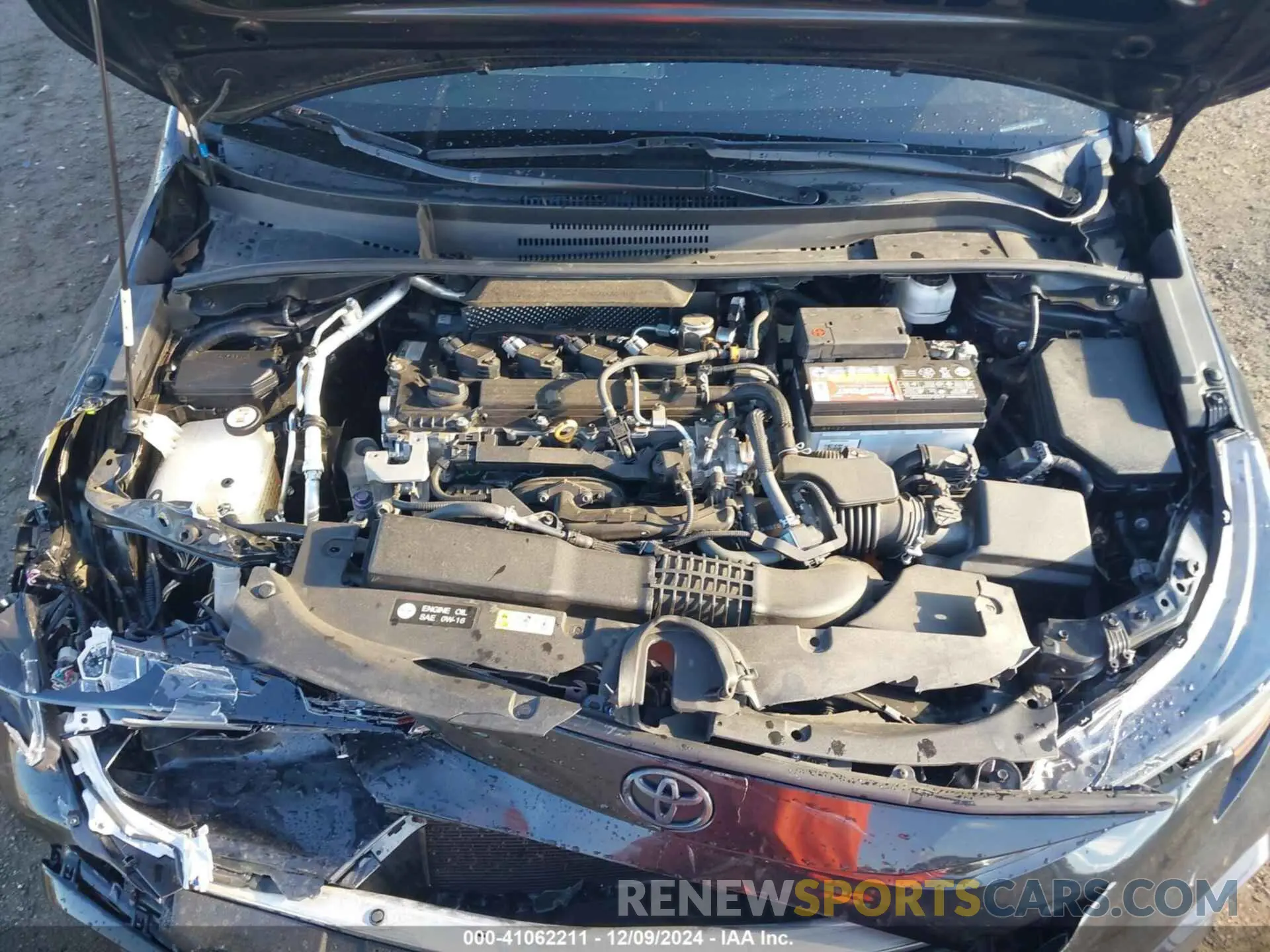 10 Photograph of a damaged car 5YFS4MCE0MP087504 TOYOTA COROLLA 2021