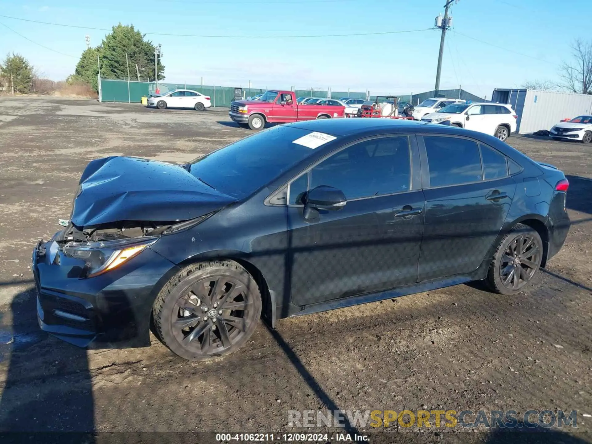 14 Photograph of a damaged car 5YFS4MCE0MP087504 TOYOTA COROLLA 2021