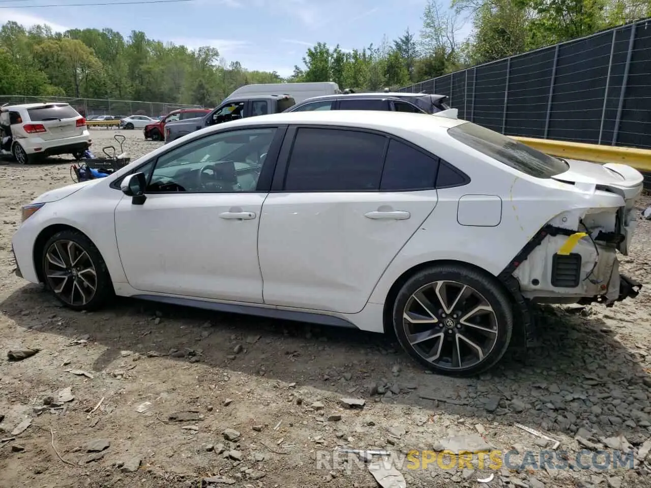 2 Photograph of a damaged car 5YFS4MCE1MP061381 TOYOTA COROLLA 2021
