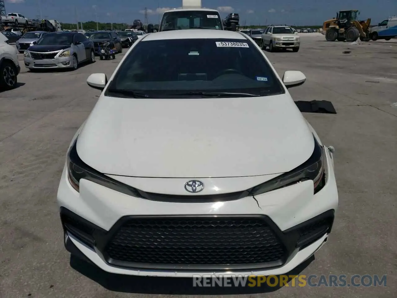 5 Photograph of a damaged car 5YFS4MCE1MP062563 TOYOTA COROLLA 2021