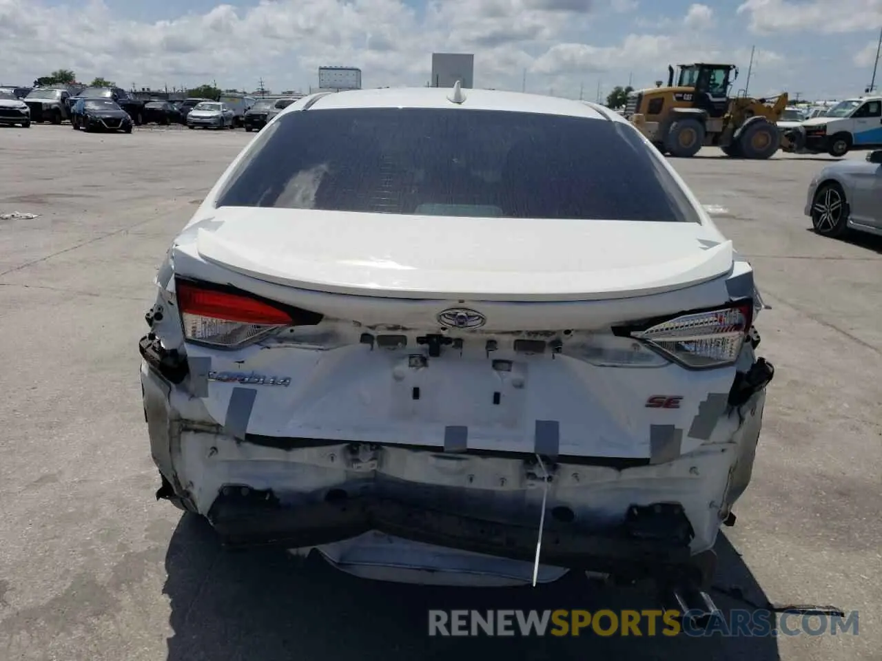 6 Photograph of a damaged car 5YFS4MCE1MP062563 TOYOTA COROLLA 2021