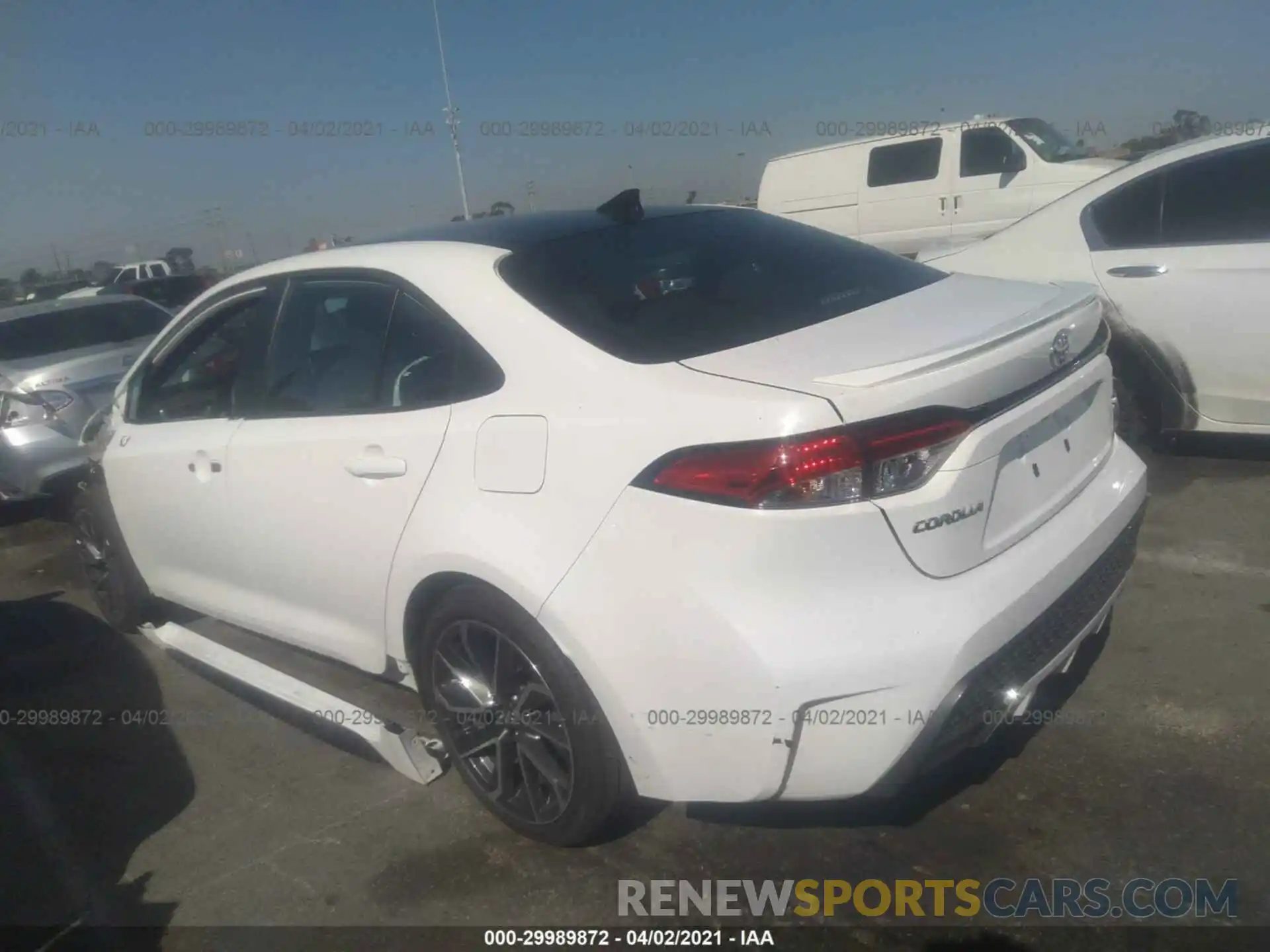 3 Photograph of a damaged car 5YFS4MCE1MP068878 TOYOTA COROLLA 2021