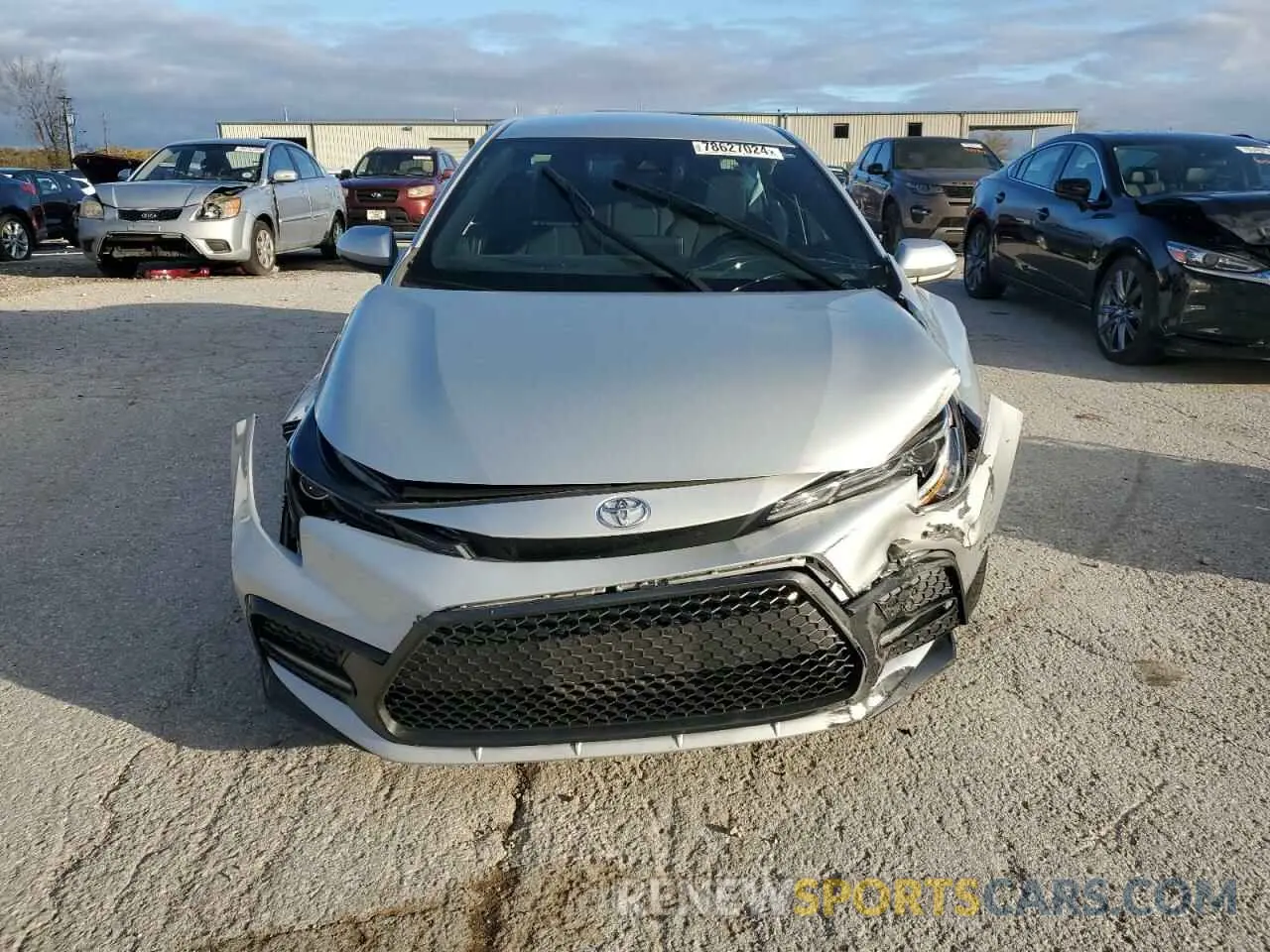 5 Photograph of a damaged car 5YFS4MCE1MP068928 TOYOTA COROLLA 2021