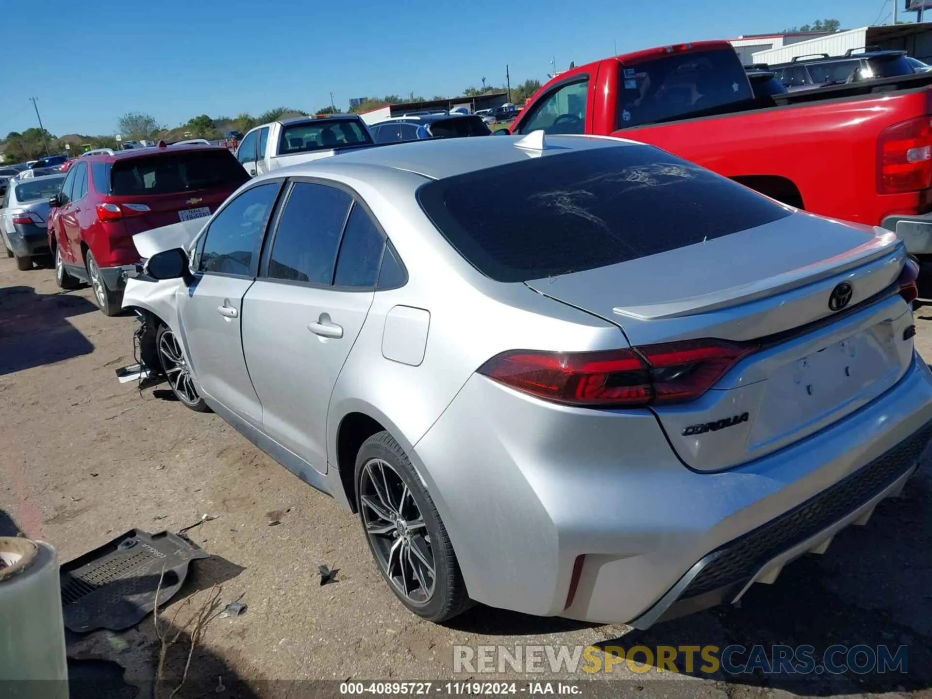 3 Photograph of a damaged car 5YFS4MCE1MP078018 TOYOTA COROLLA 2021