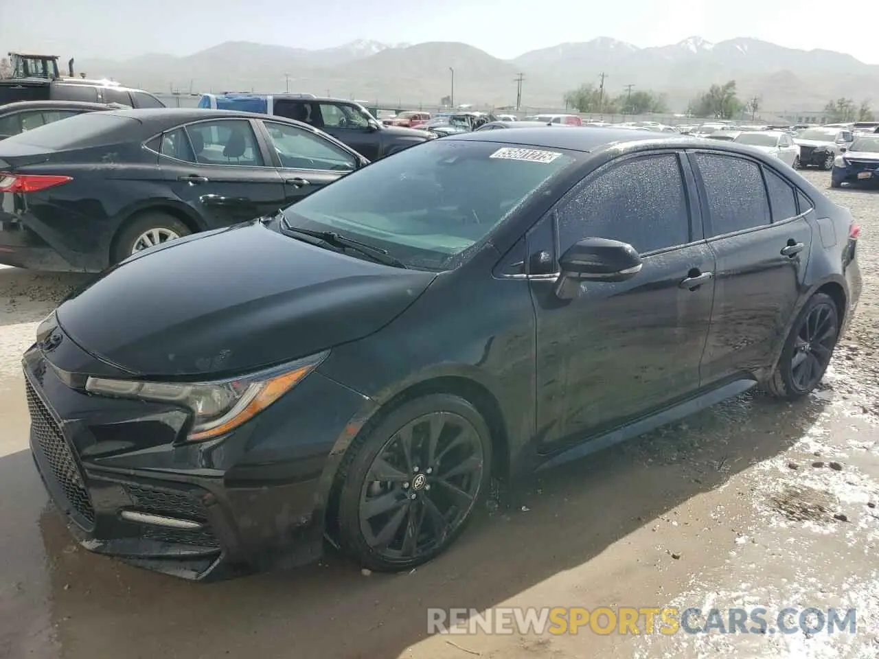 1 Photograph of a damaged car 5YFS4MCE1MP080870 TOYOTA COROLLA 2021