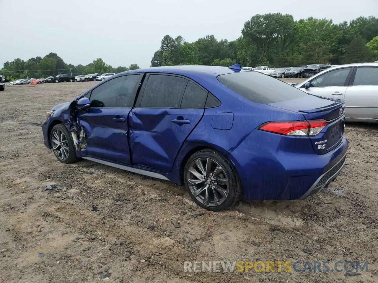 2 Photograph of a damaged car 5YFS4MCE1MP081551 TOYOTA COROLLA 2021