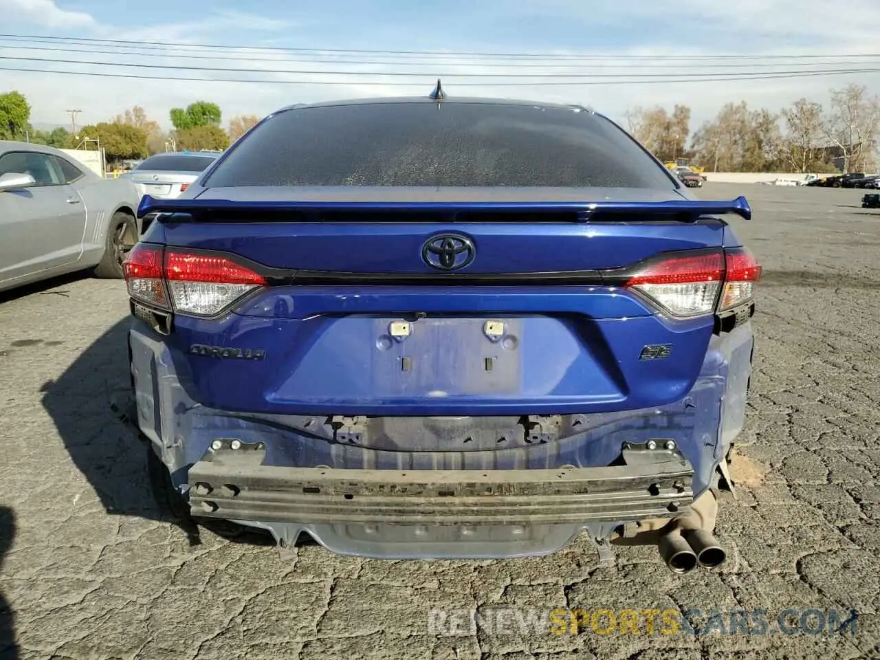 6 Photograph of a damaged car 5YFS4MCE1MP086233 TOYOTA COROLLA 2021