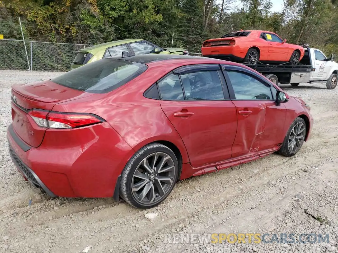 3 Photograph of a damaged car 5YFS4MCE1MP090248 TOYOTA COROLLA 2021