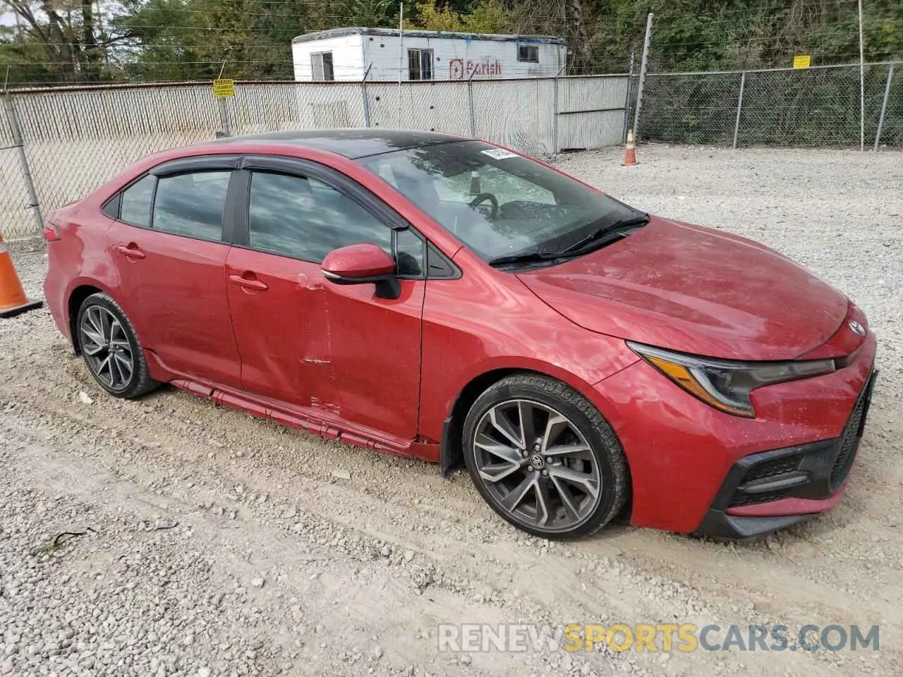 4 Photograph of a damaged car 5YFS4MCE1MP090248 TOYOTA COROLLA 2021