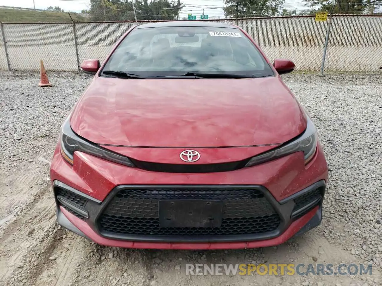 5 Photograph of a damaged car 5YFS4MCE1MP090248 TOYOTA COROLLA 2021
