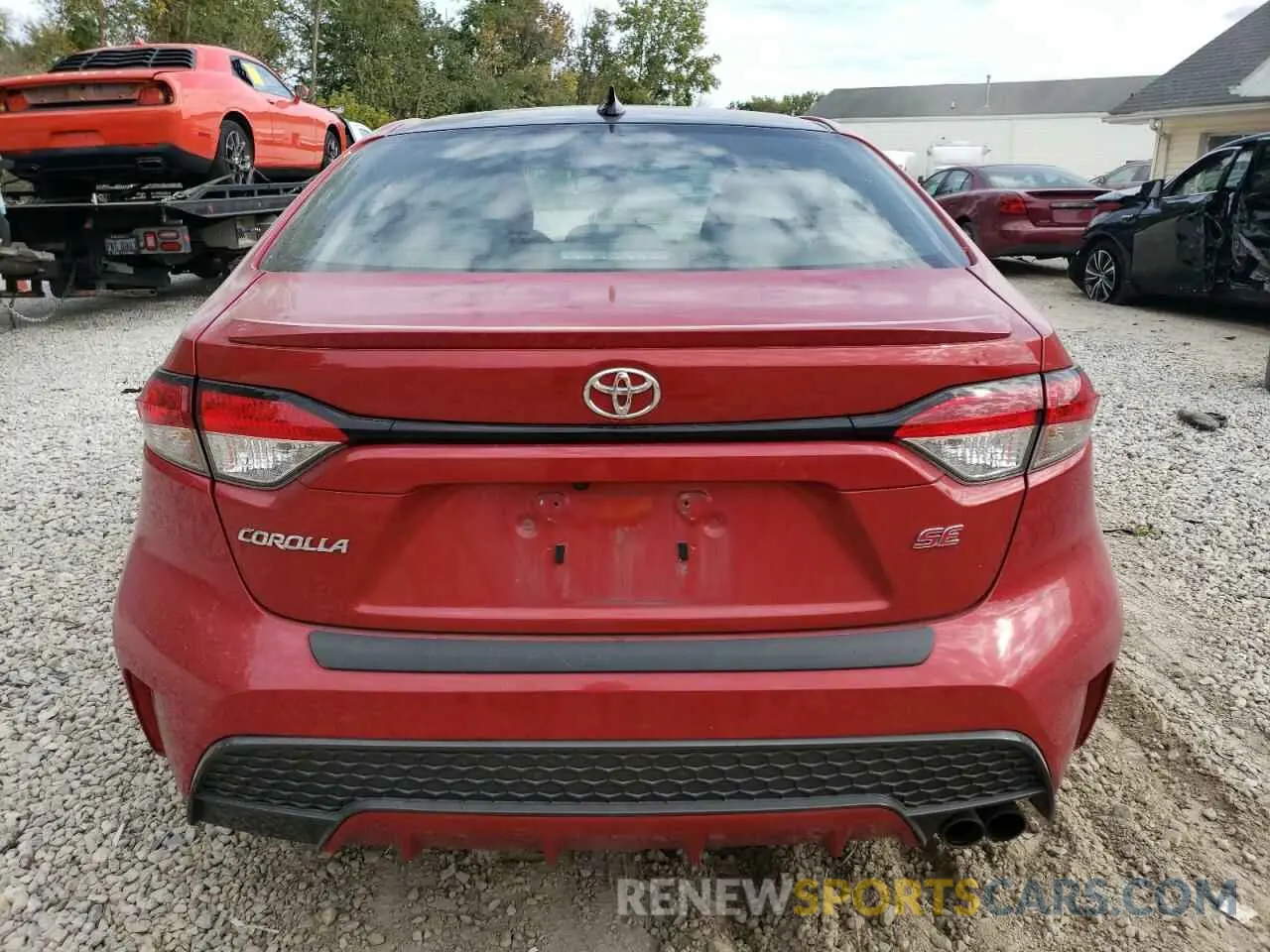 6 Photograph of a damaged car 5YFS4MCE1MP090248 TOYOTA COROLLA 2021