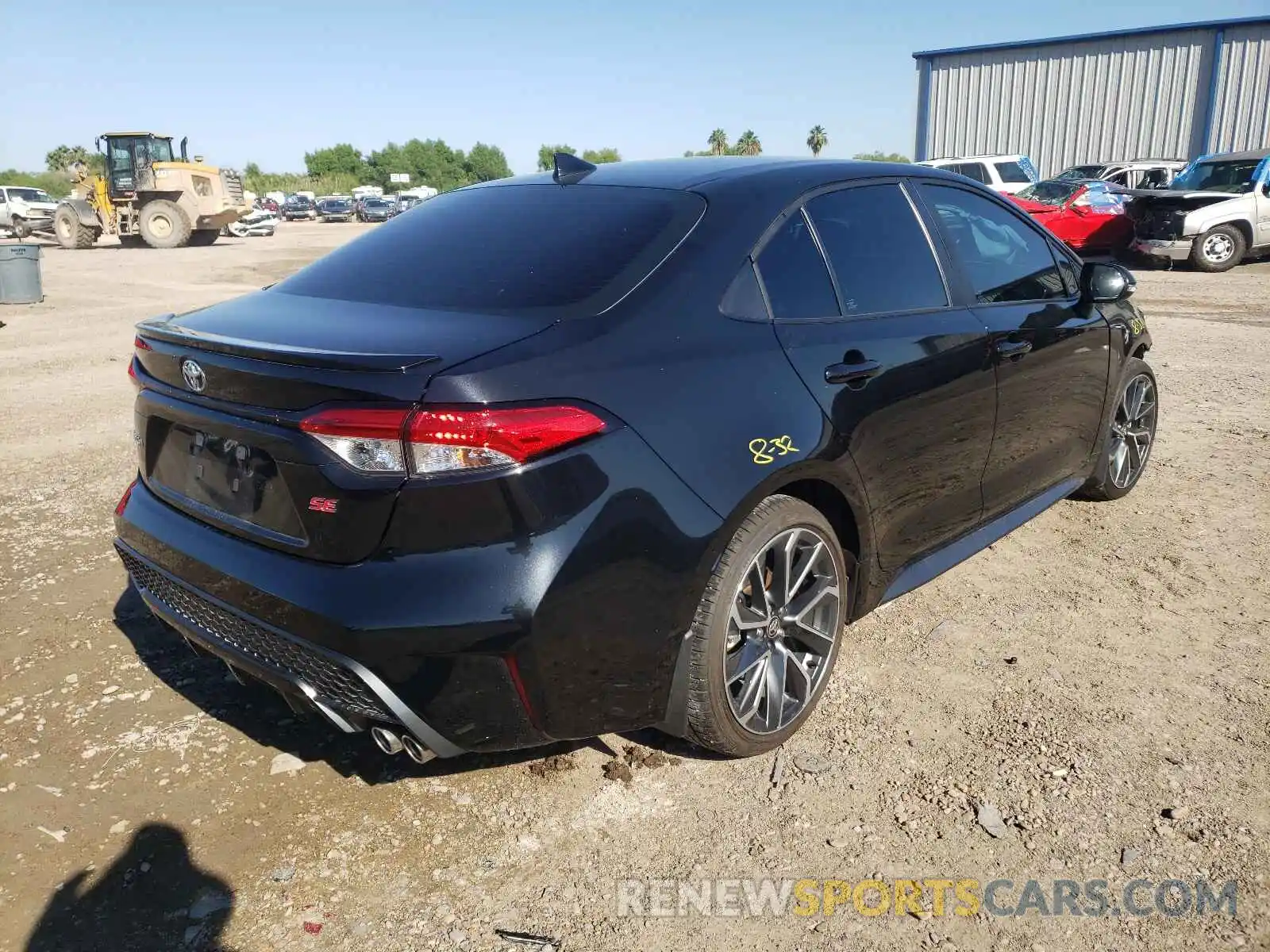 4 Photograph of a damaged car 5YFS4MCE1MP090895 TOYOTA COROLLA 2021