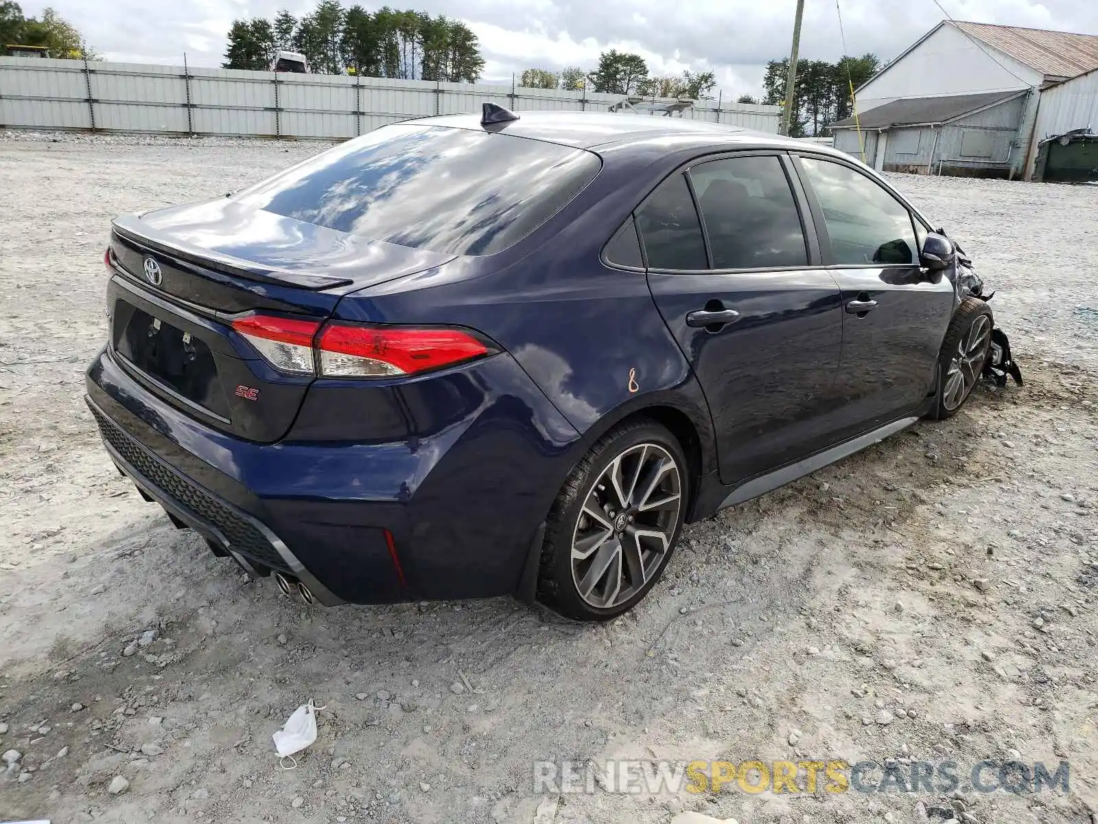 4 Photograph of a damaged car 5YFS4MCE1MP093103 TOYOTA COROLLA 2021