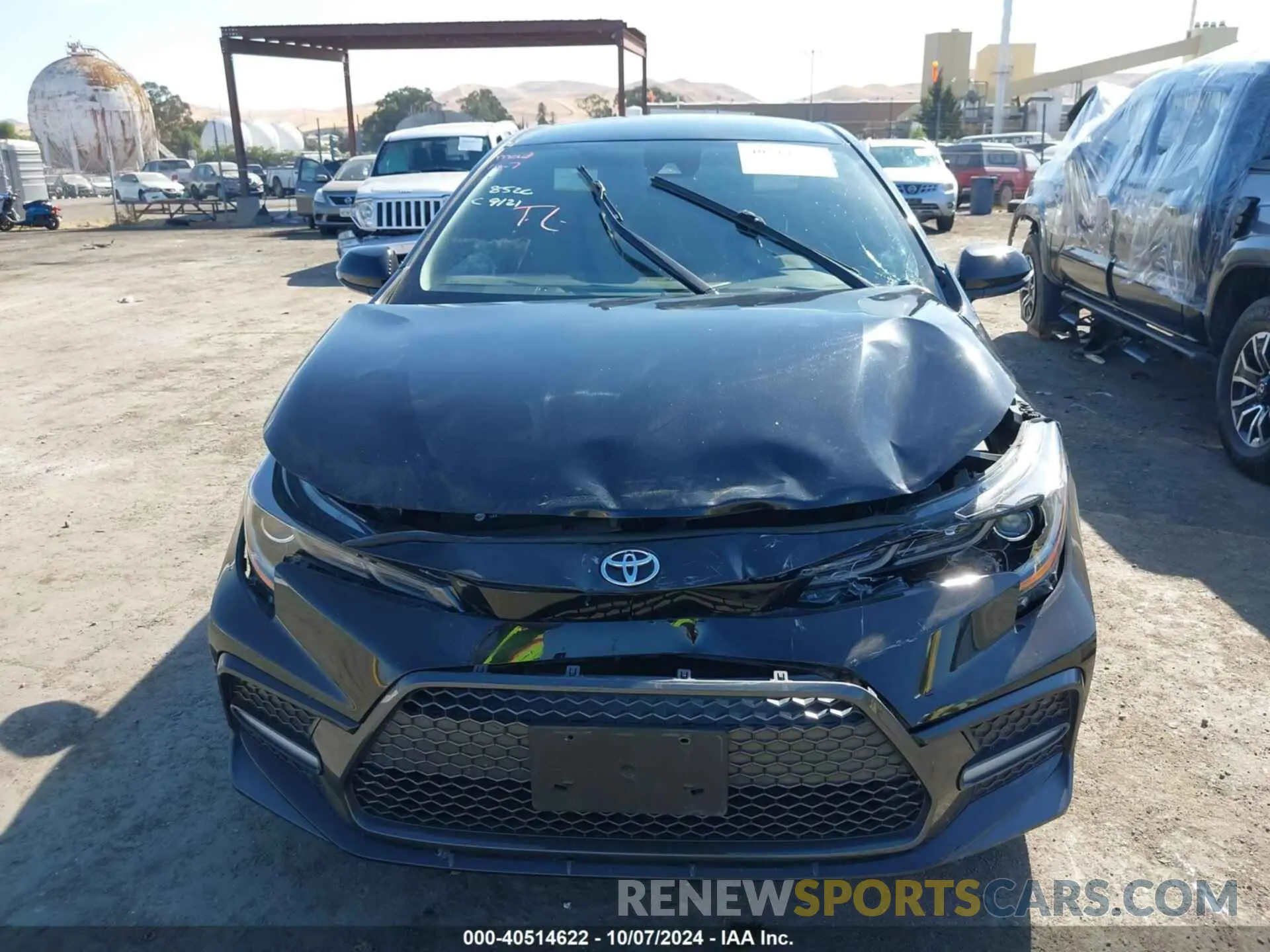 12 Photograph of a damaged car 5YFS4MCE1MP095983 TOYOTA COROLLA 2021