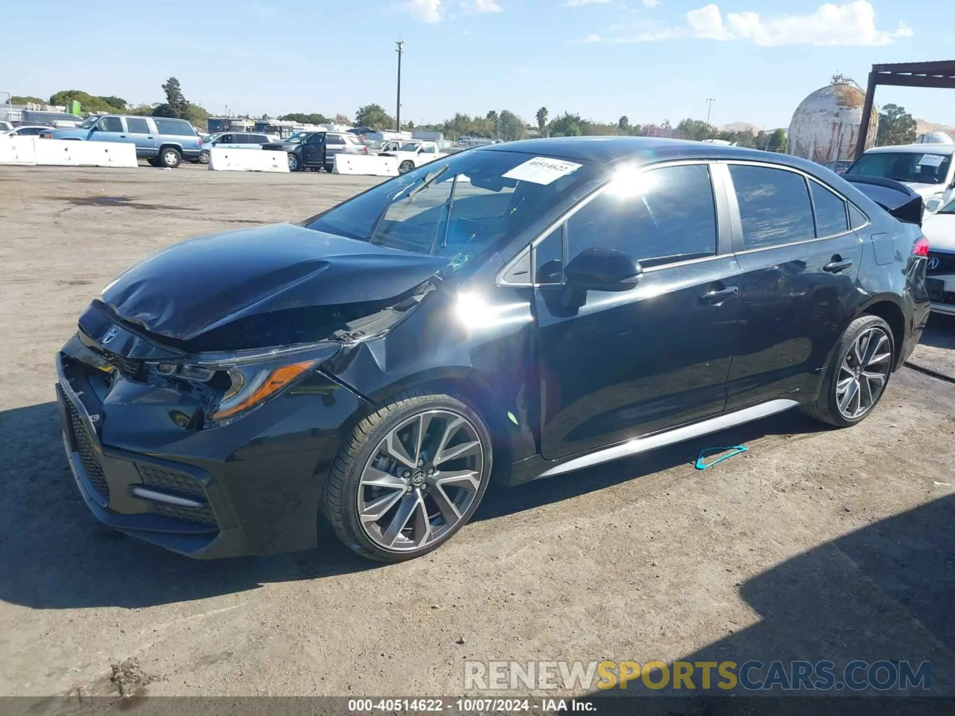 2 Photograph of a damaged car 5YFS4MCE1MP095983 TOYOTA COROLLA 2021