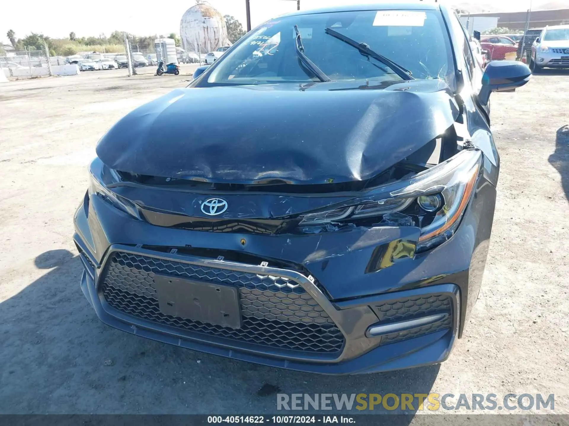 6 Photograph of a damaged car 5YFS4MCE1MP095983 TOYOTA COROLLA 2021