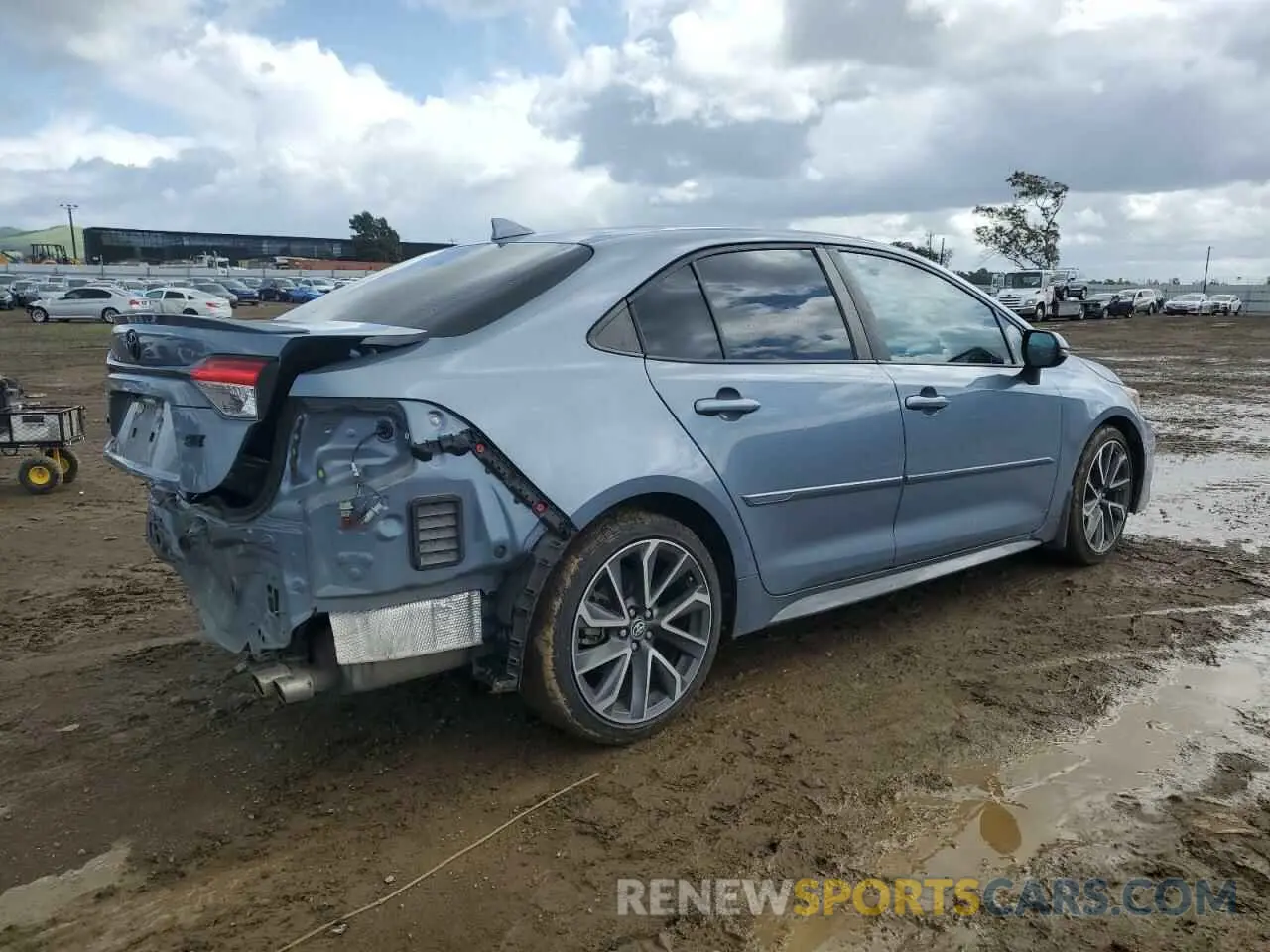 3 Photograph of a damaged car 5YFS4MCE2MP060448 TOYOTA COROLLA 2021