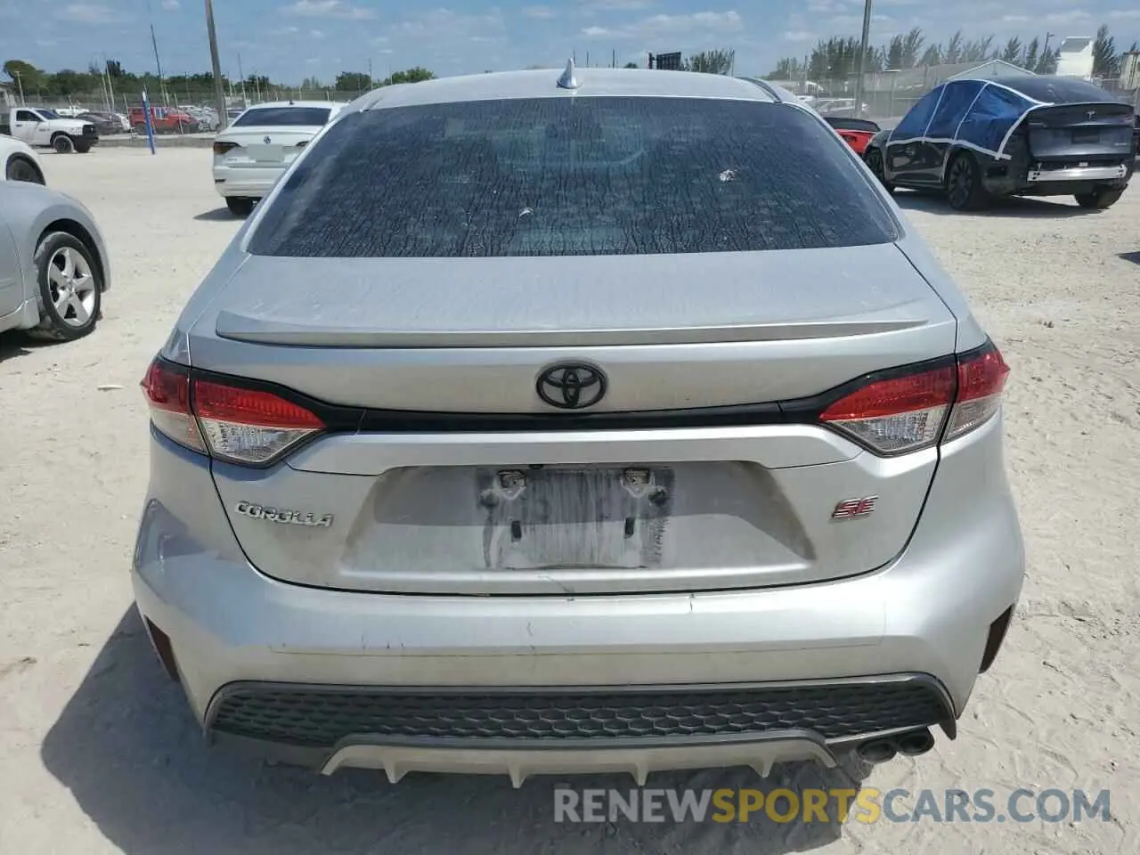 6 Photograph of a damaged car 5YFS4MCE2MP062510 TOYOTA COROLLA 2021