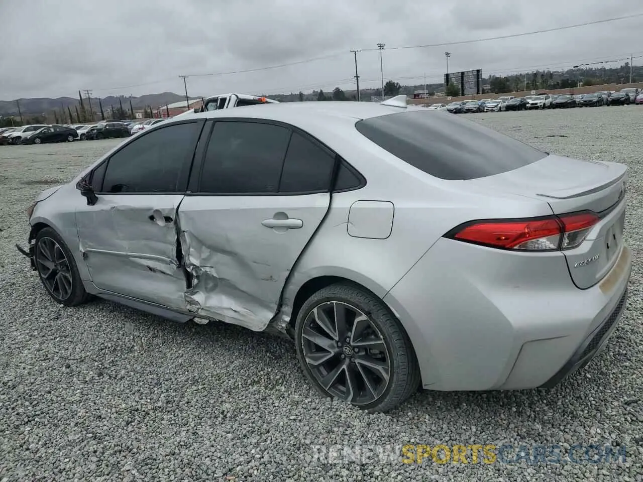 2 Photograph of a damaged car 5YFS4MCE2MP063057 TOYOTA COROLLA 2021
