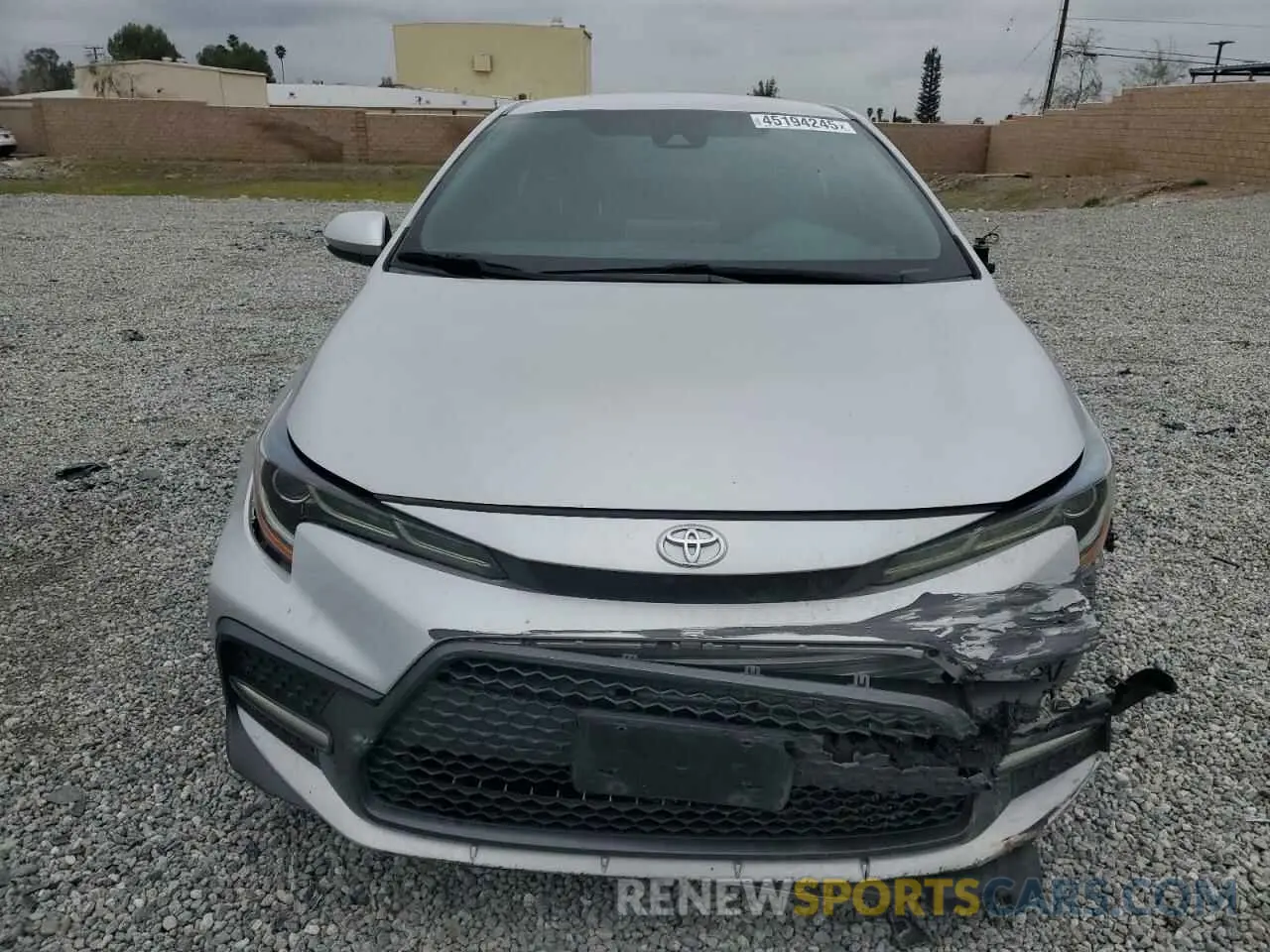 5 Photograph of a damaged car 5YFS4MCE2MP063057 TOYOTA COROLLA 2021