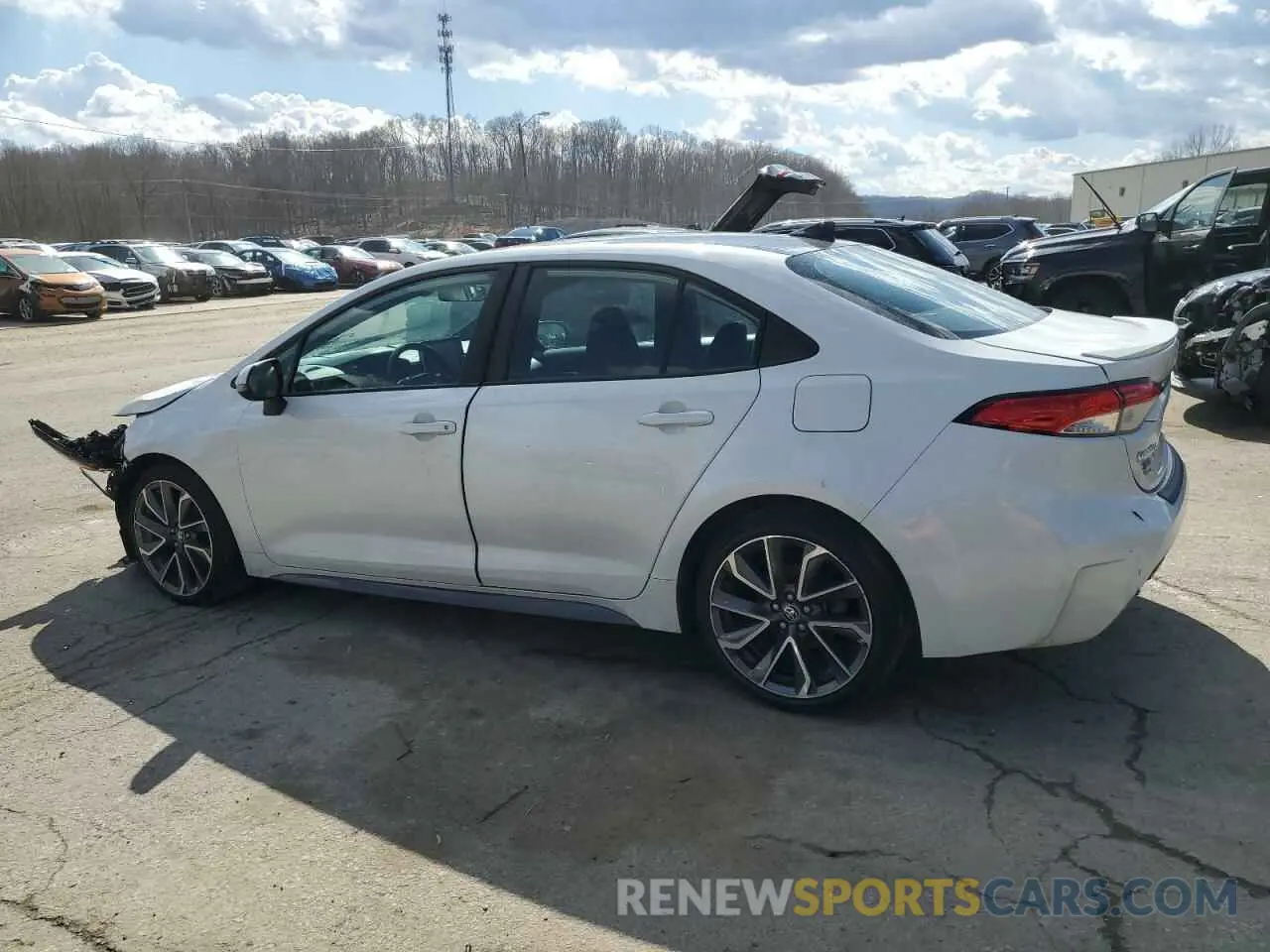 2 Photograph of a damaged car 5YFS4MCE2MP072261 TOYOTA COROLLA 2021