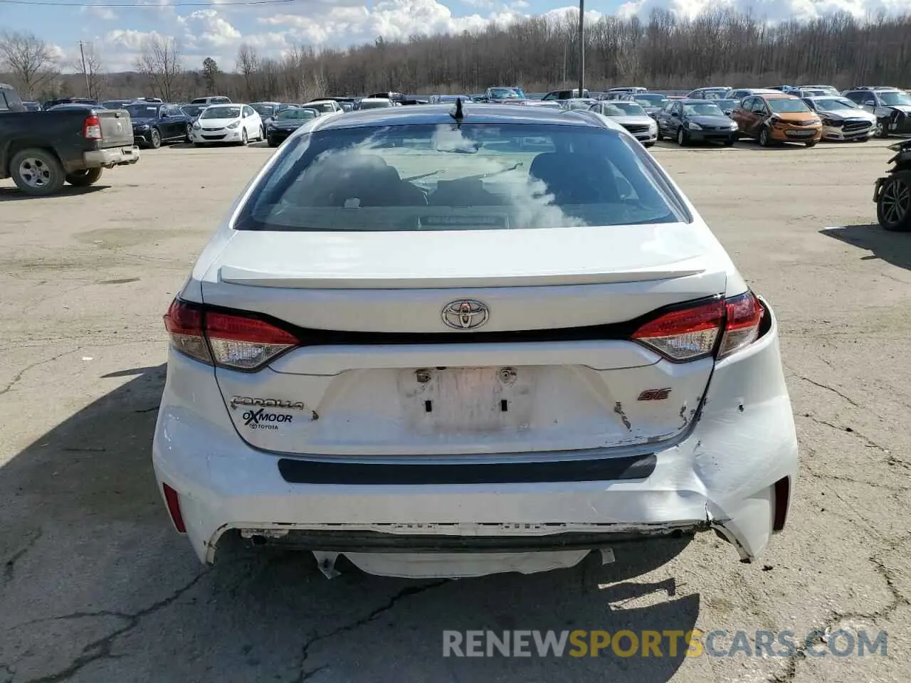 6 Photograph of a damaged car 5YFS4MCE2MP072261 TOYOTA COROLLA 2021