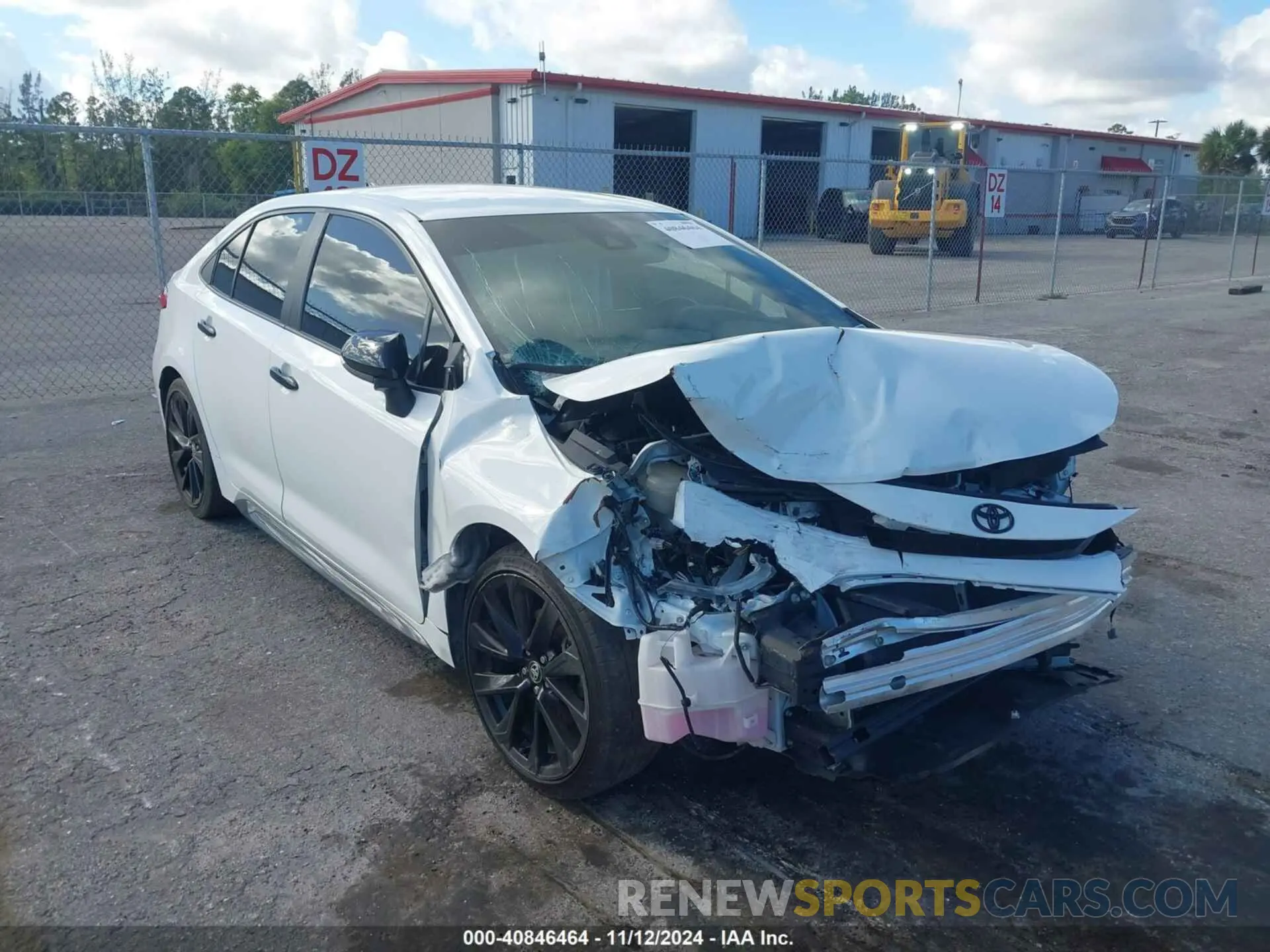 1 Photograph of a damaged car 5YFS4MCE2MP075337 TOYOTA COROLLA 2021