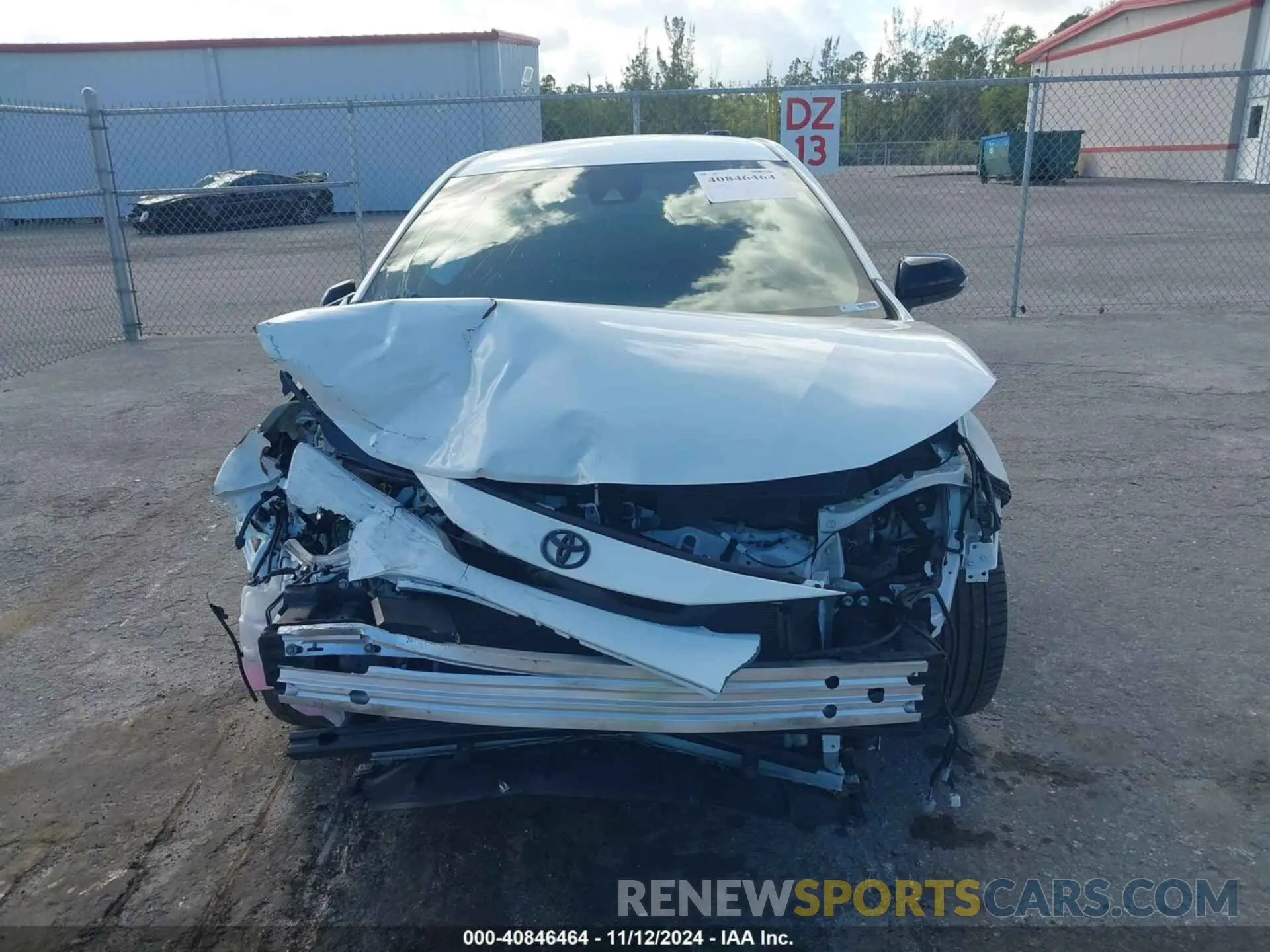 13 Photograph of a damaged car 5YFS4MCE2MP075337 TOYOTA COROLLA 2021
