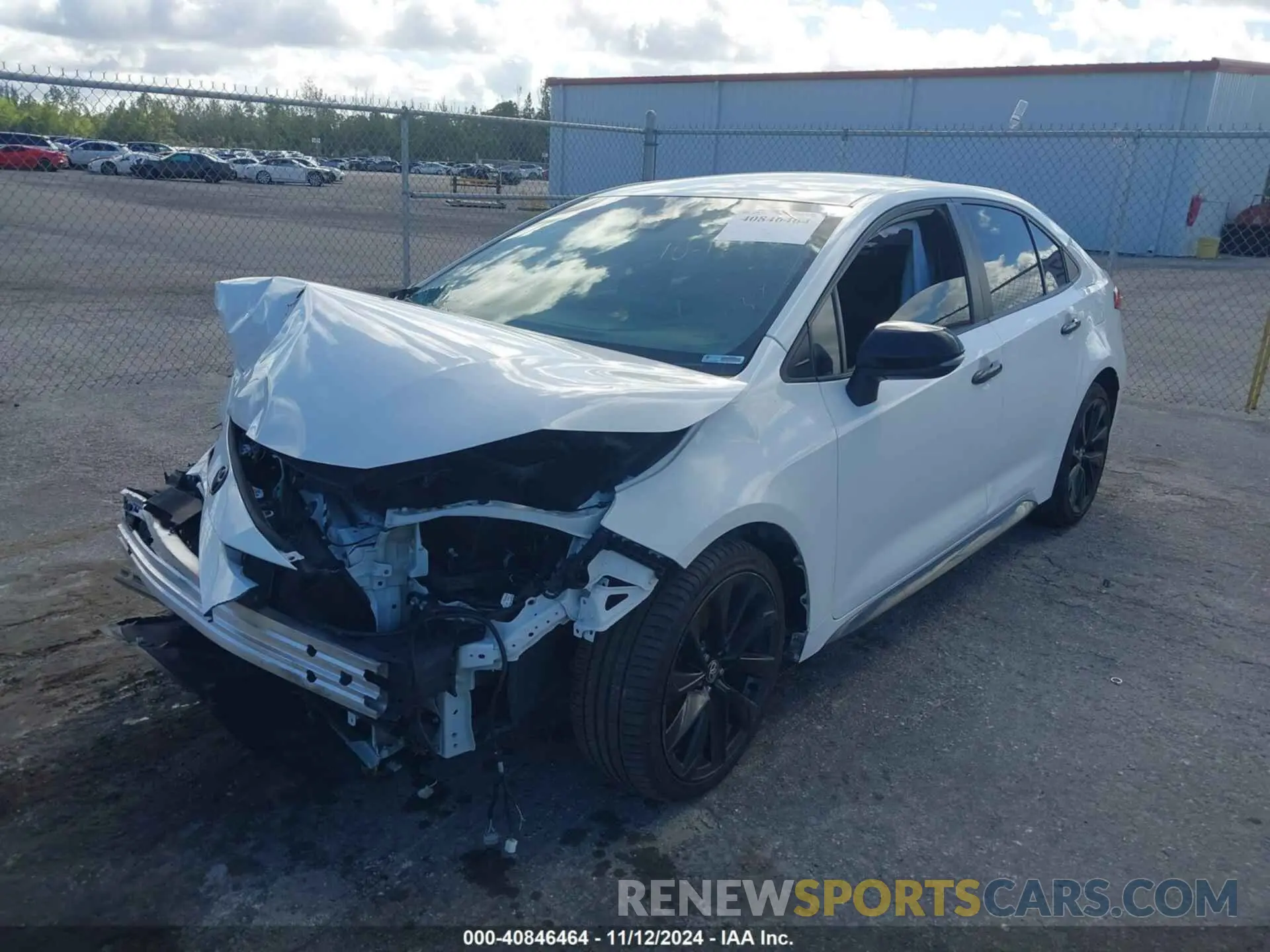 2 Photograph of a damaged car 5YFS4MCE2MP075337 TOYOTA COROLLA 2021