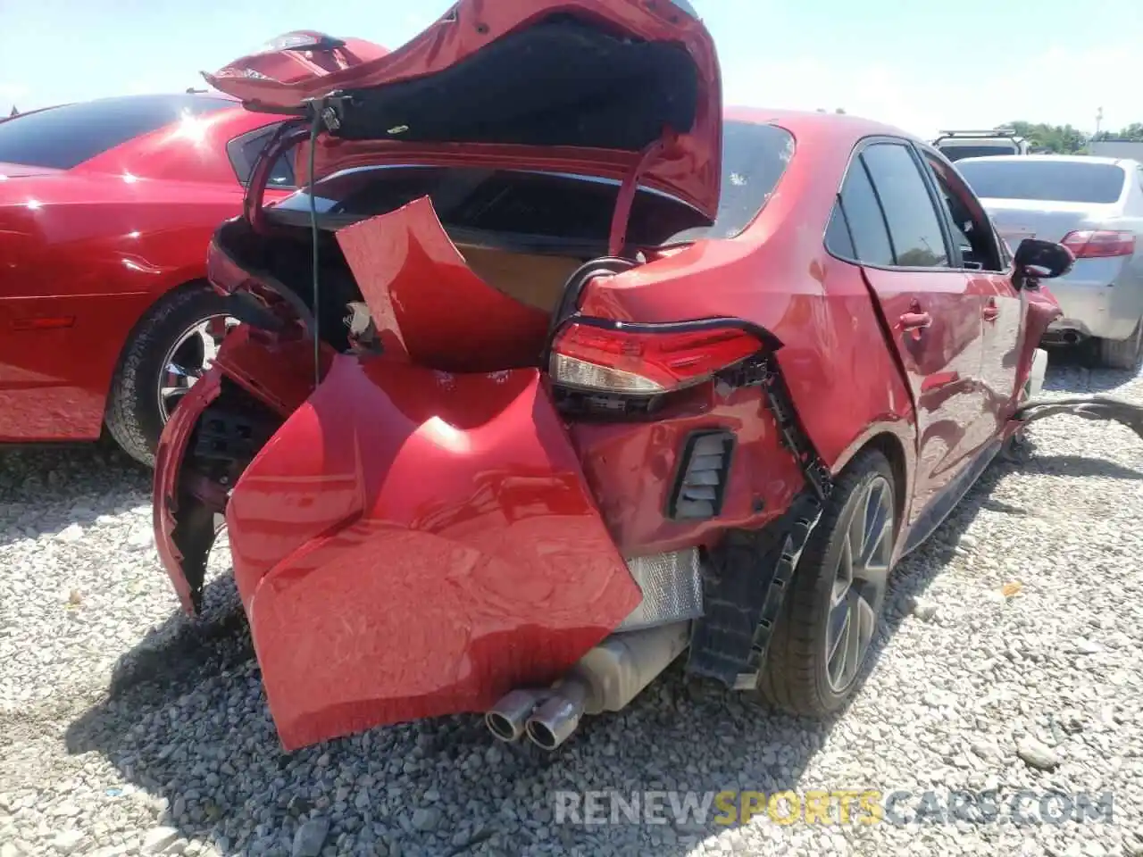 9 Photograph of a damaged car 5YFS4MCE2MP079470 TOYOTA COROLLA 2021