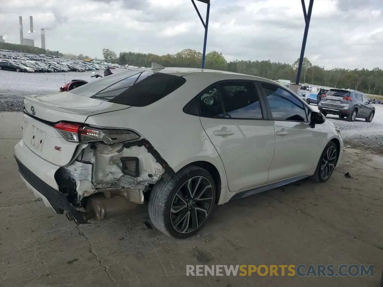 3 Photograph of a damaged car 5YFS4MCE2MP087648 TOYOTA COROLLA 2021