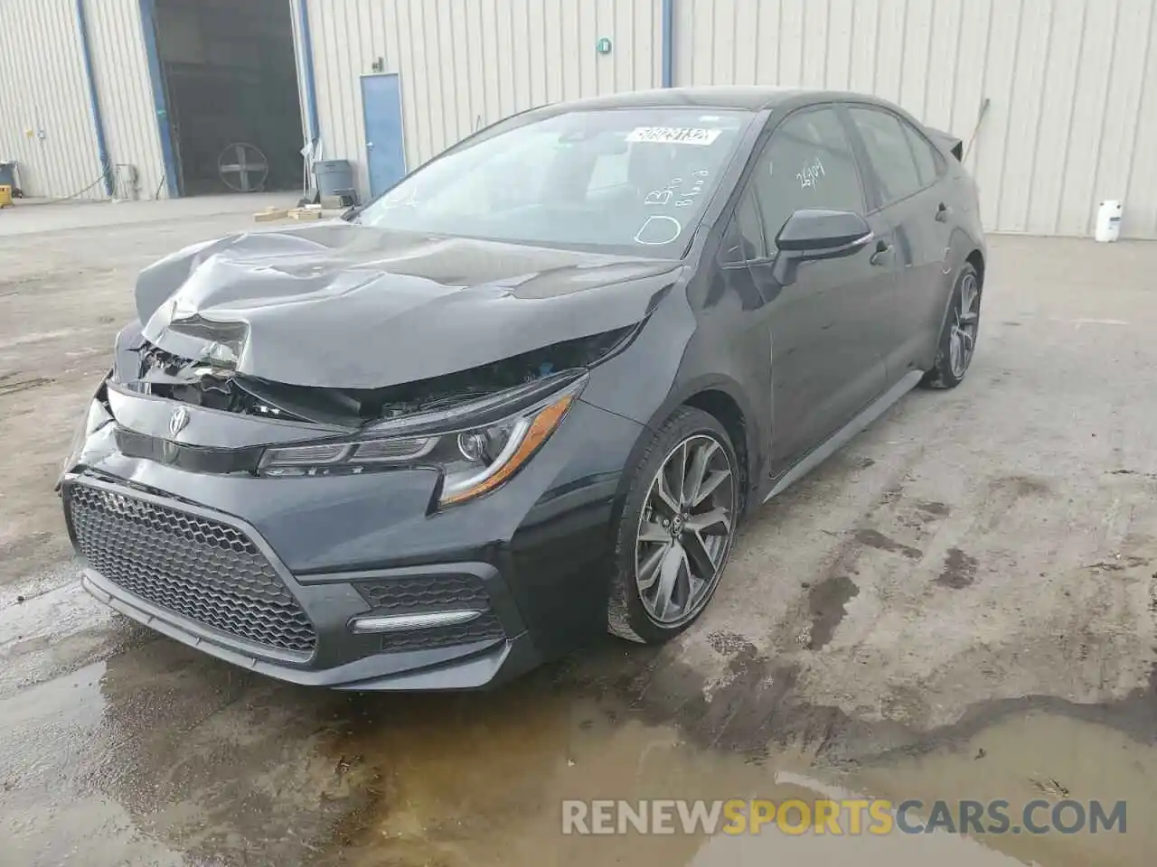 2 Photograph of a damaged car 5YFS4MCE2MP094440 TOYOTA COROLLA 2021