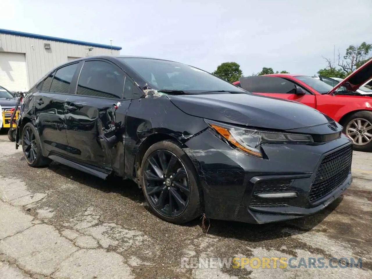 4 Photograph of a damaged car 5YFS4MCE2MP096320 TOYOTA COROLLA 2021
