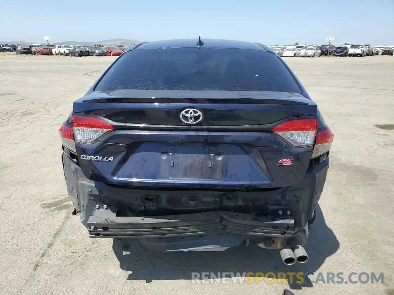6 Photograph of a damaged car 5YFS4MCE3MP061804 TOYOTA COROLLA 2021