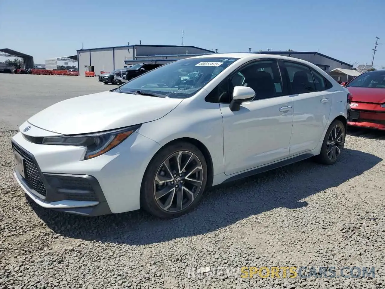 1 Photograph of a damaged car 5YFS4MCE3MP064413 TOYOTA COROLLA 2021
