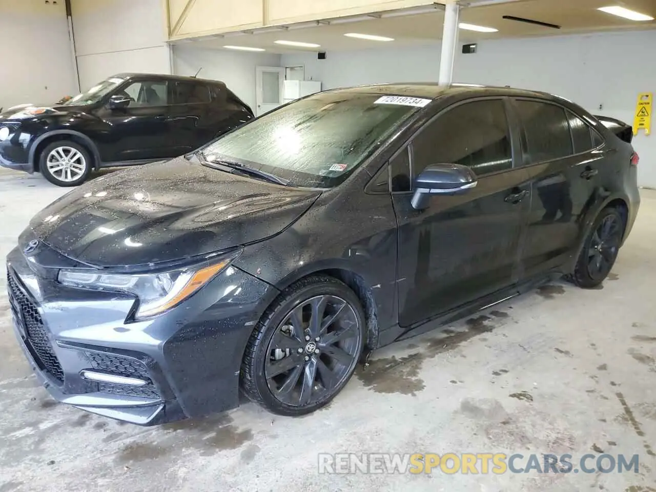 1 Photograph of a damaged car 5YFS4MCE3MP064461 TOYOTA COROLLA 2021