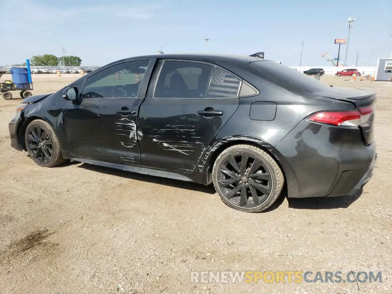 2 Photograph of a damaged car 5YFS4MCE3MP066467 TOYOTA COROLLA 2021