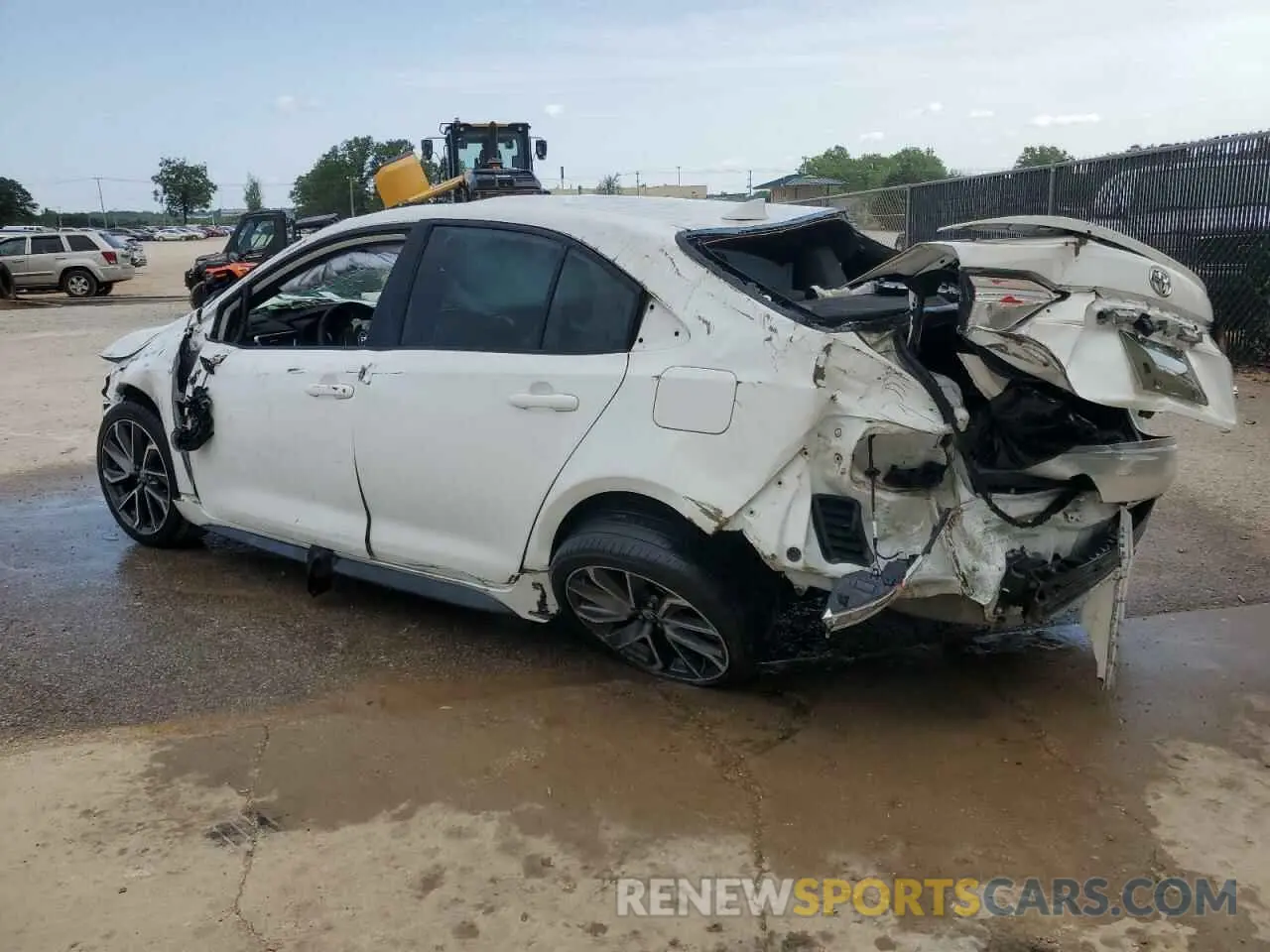 2 Photograph of a damaged car 5YFS4MCE3MP071880 TOYOTA COROLLA 2021