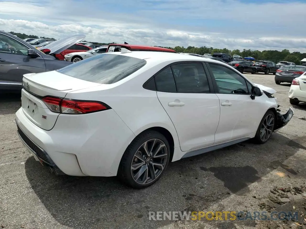 3 Photograph of a damaged car 5YFS4MCE3MP072396 TOYOTA COROLLA 2021