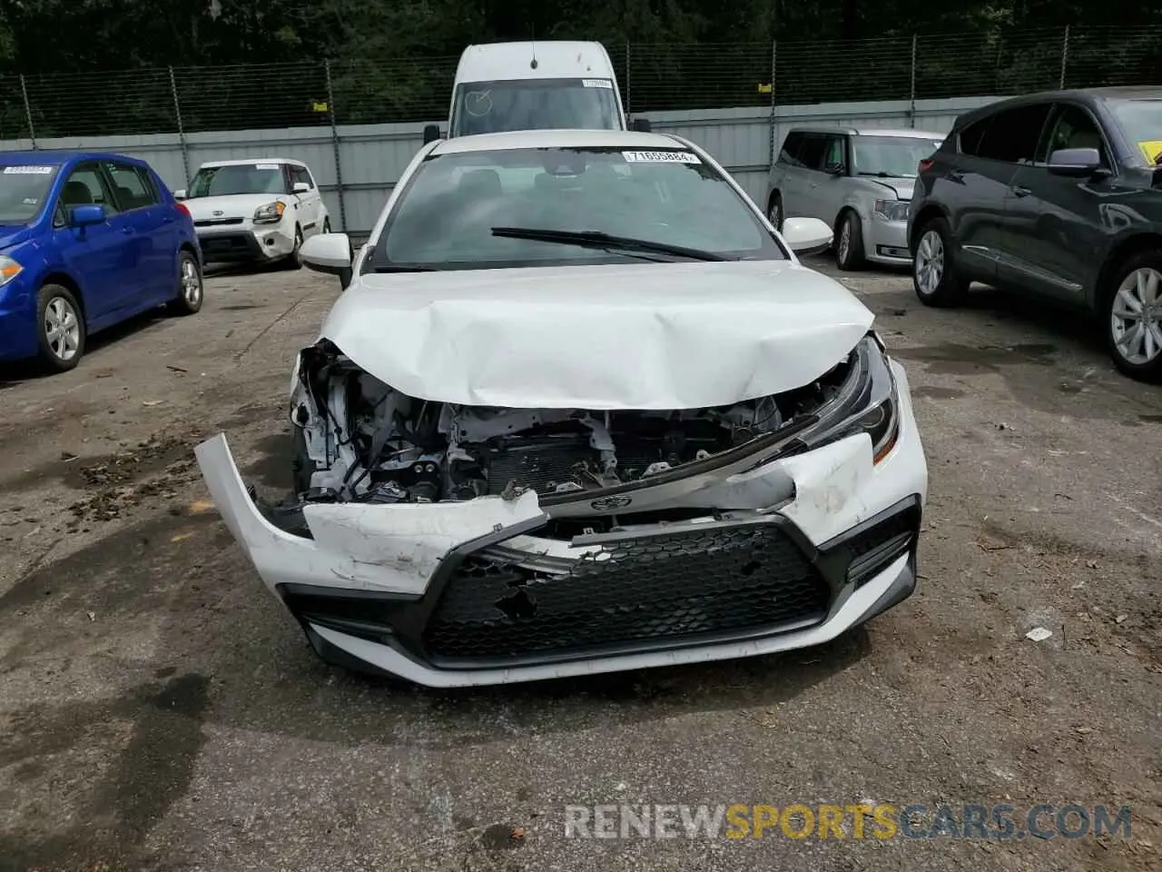 5 Photograph of a damaged car 5YFS4MCE3MP072396 TOYOTA COROLLA 2021