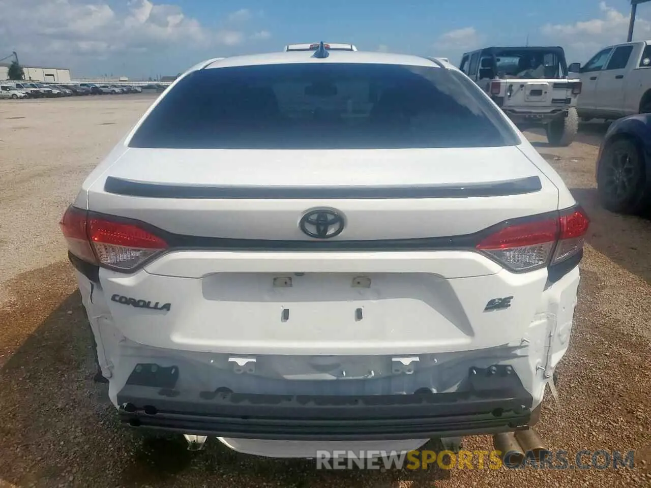 6 Photograph of a damaged car 5YFS4MCE3MP072558 TOYOTA COROLLA 2021