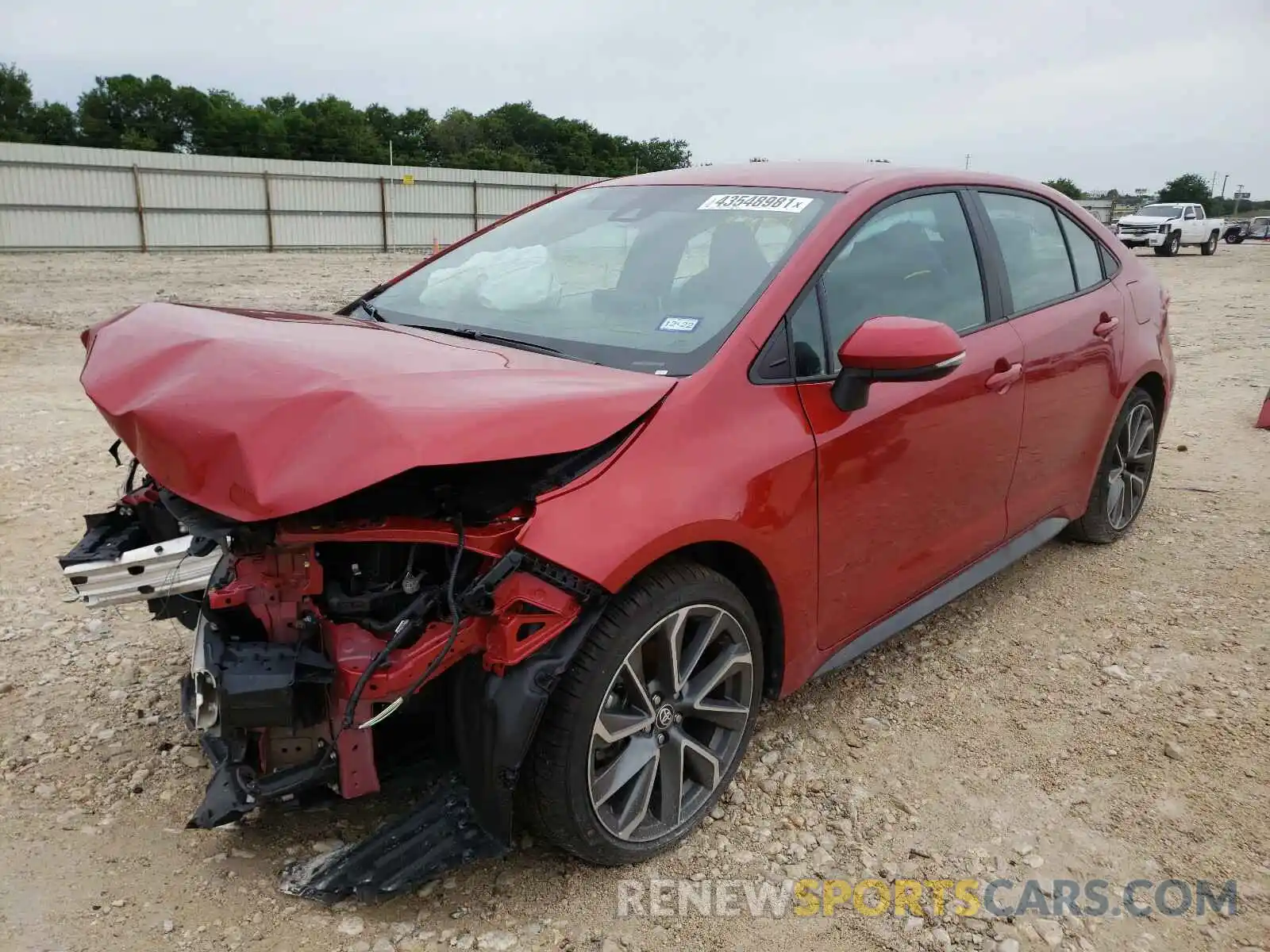 2 Photograph of a damaged car 5YFS4MCE3MP076089 TOYOTA COROLLA 2021